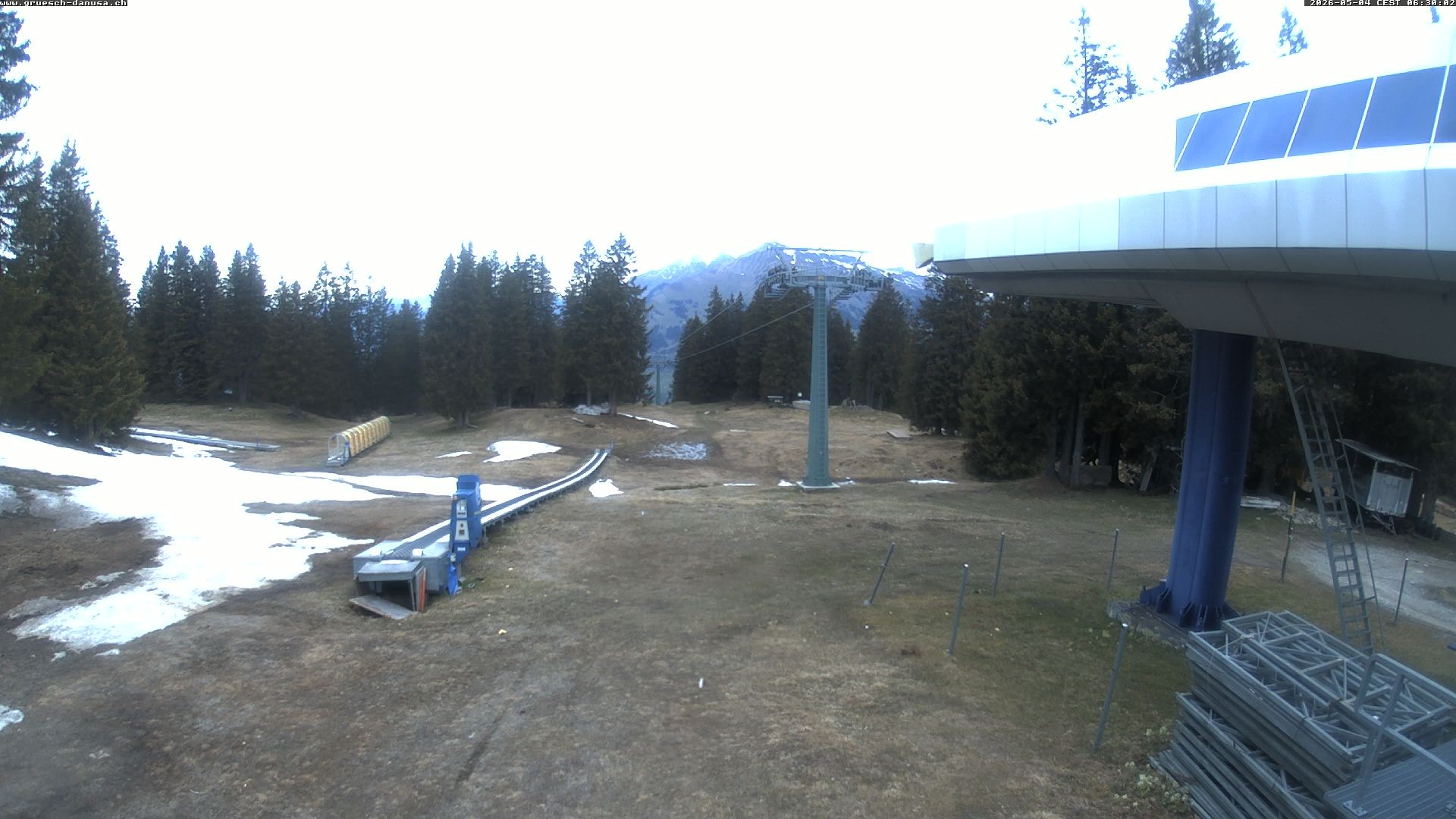 Archived image Webcam Top Station Grüsch Danusa