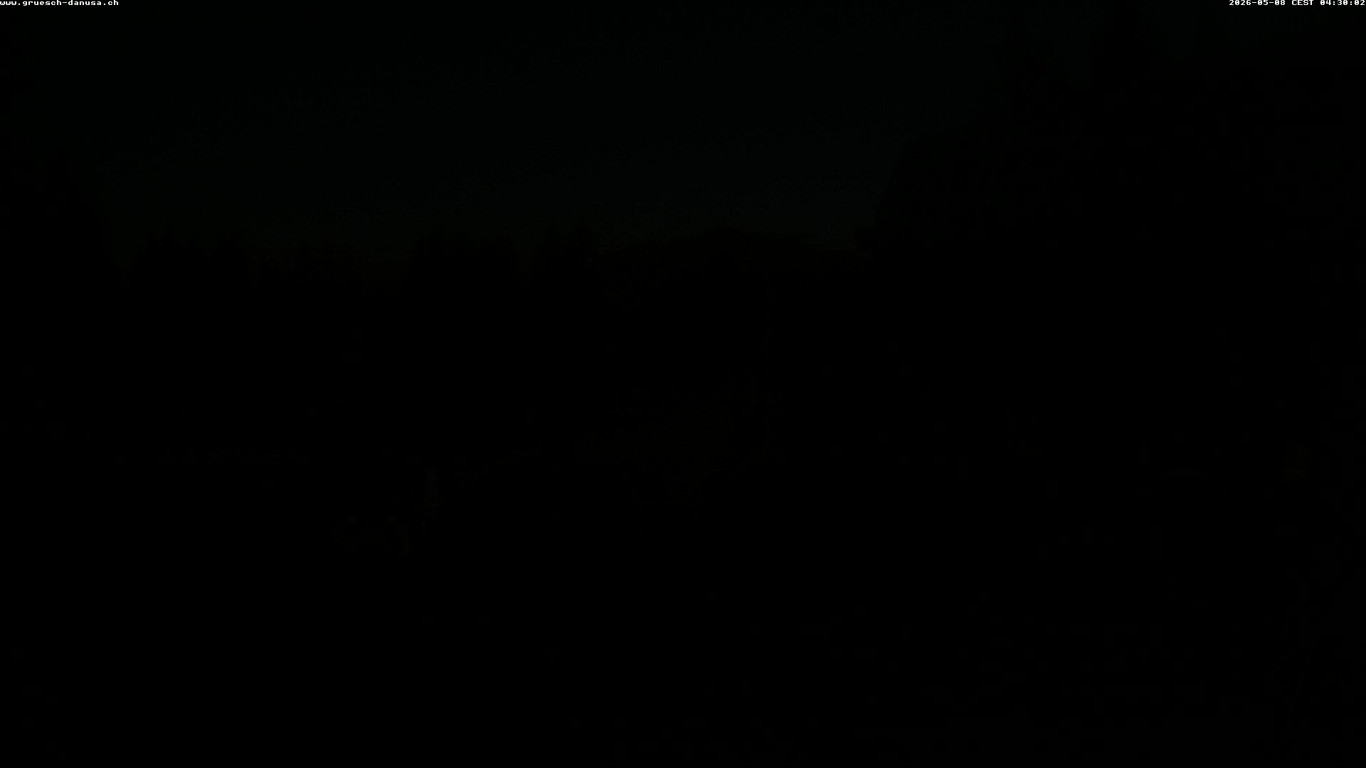 Archiv Foto Webcam Bergstation Grüsch Danusa