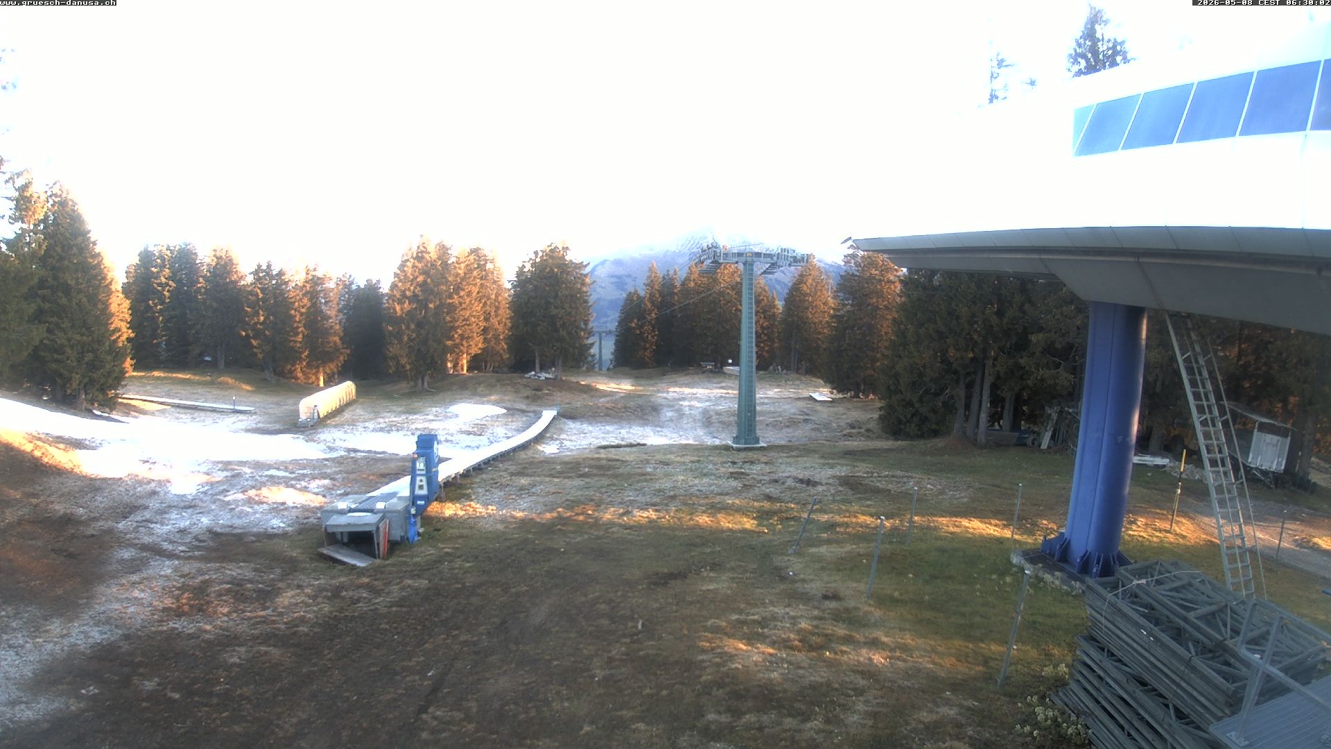 Archiv Foto Webcam Bergstation Grüsch Danusa