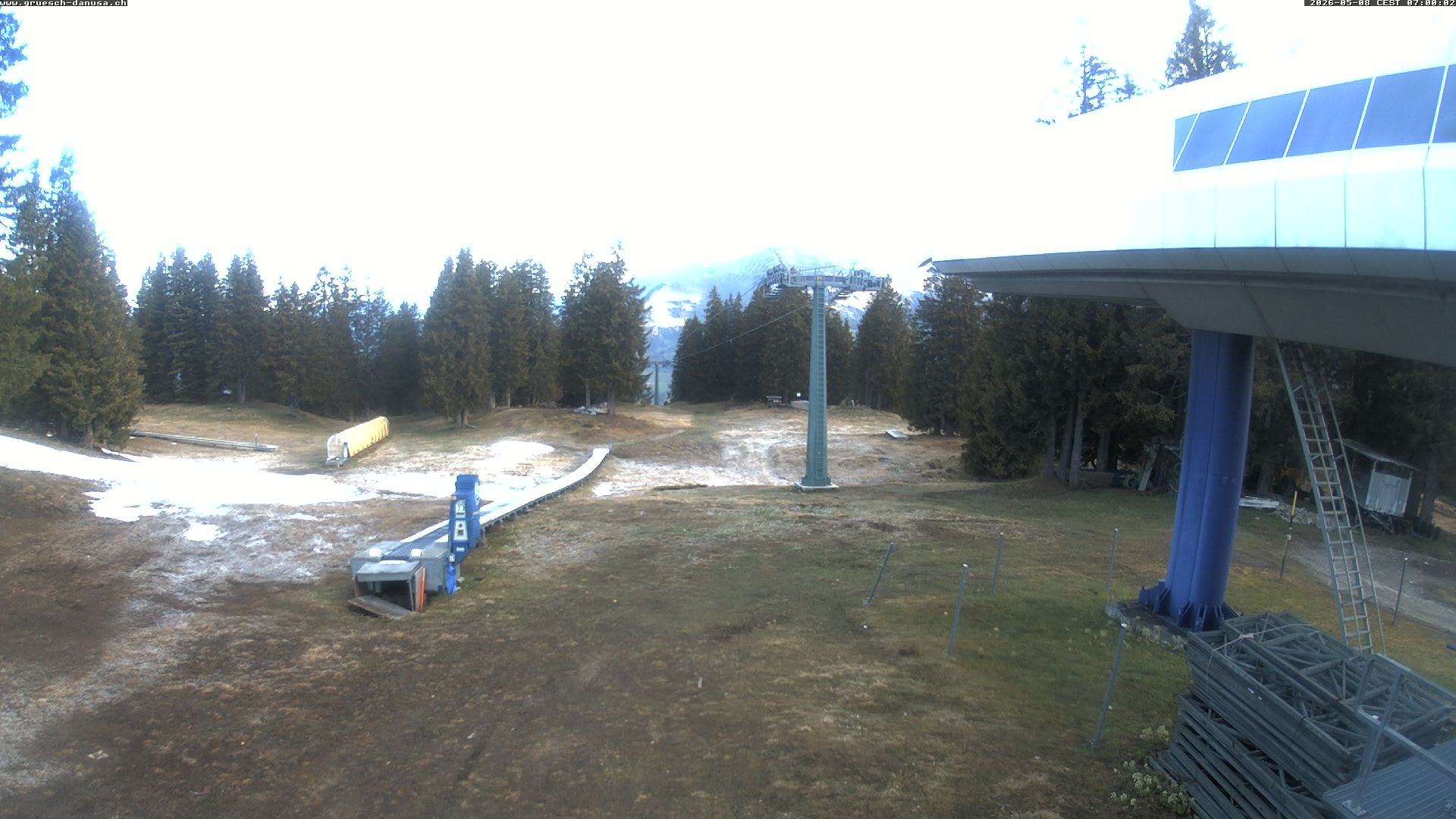 Archiv Foto Webcam Bergstation Grüsch Danusa
