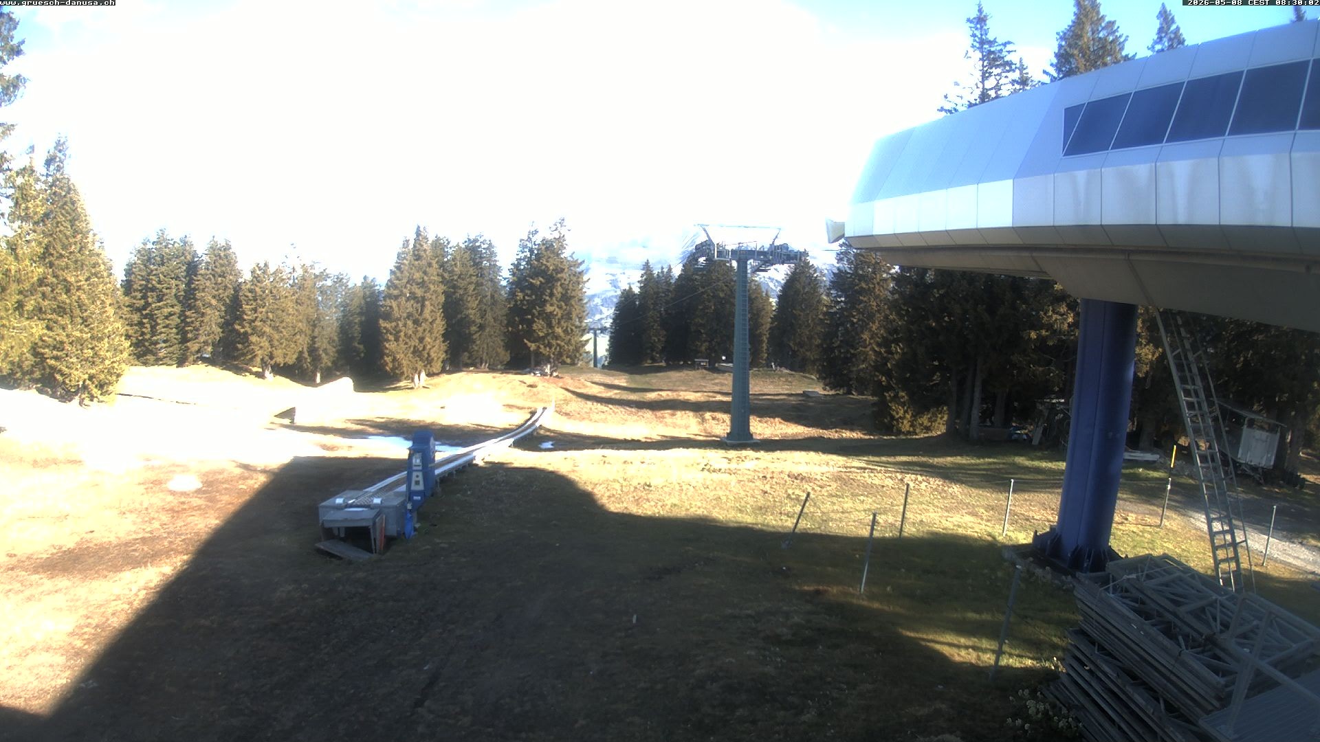 Archiv Foto Webcam Bergstation Grüsch Danusa