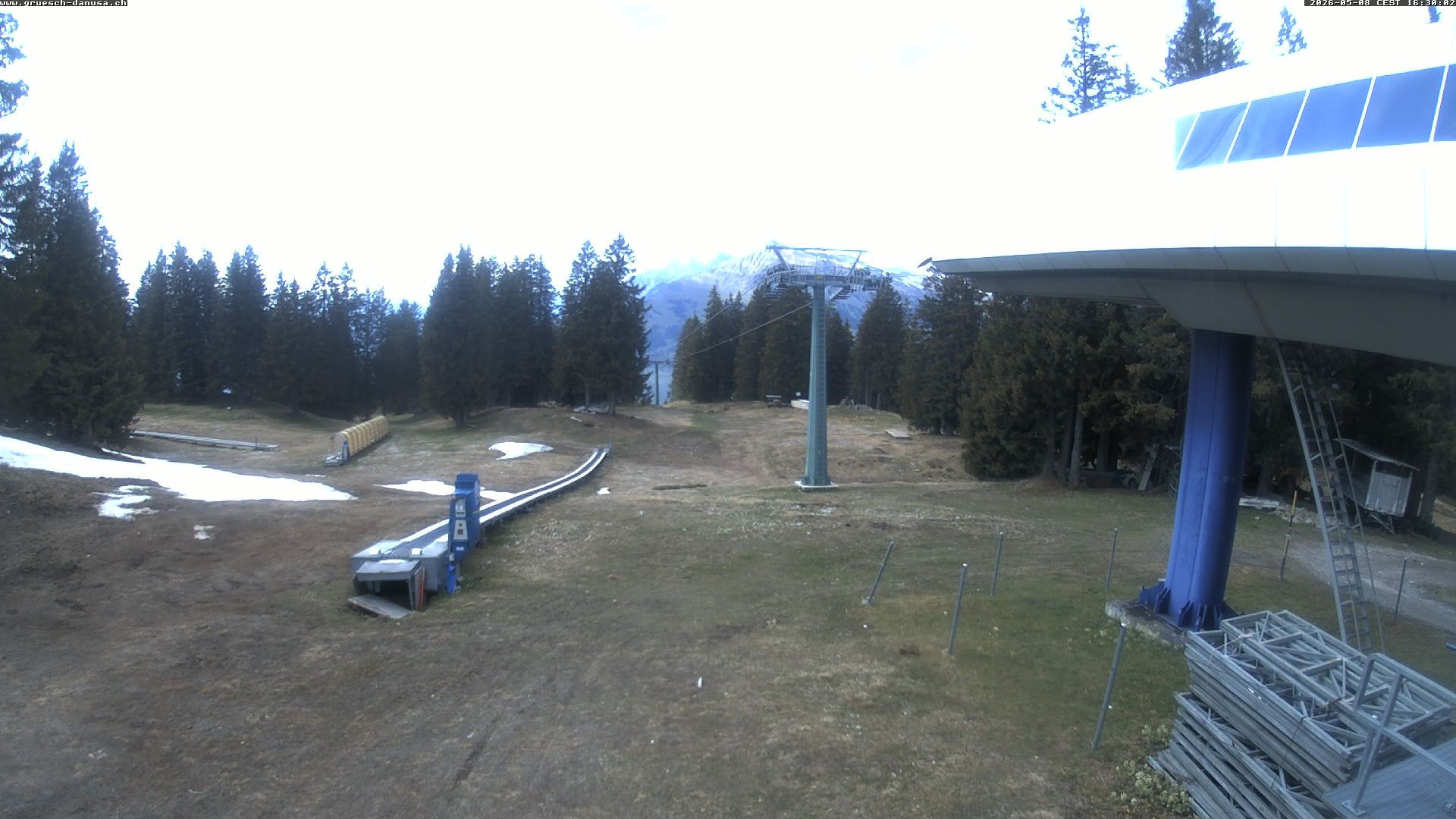 Archiv Foto Webcam Bergstation Grüsch Danusa