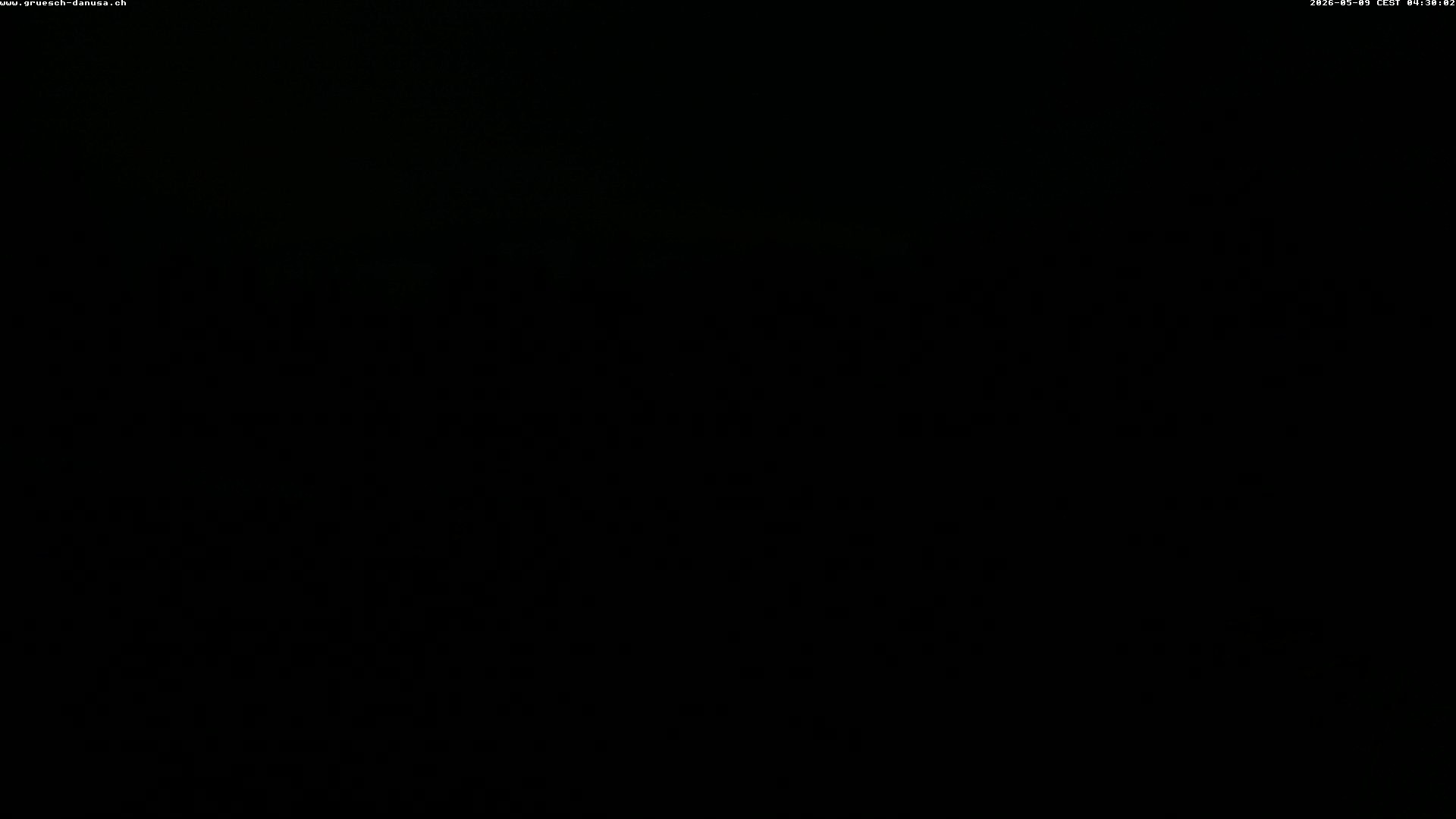 Archiv Foto Webcam Bergstation Grüsch Danusa