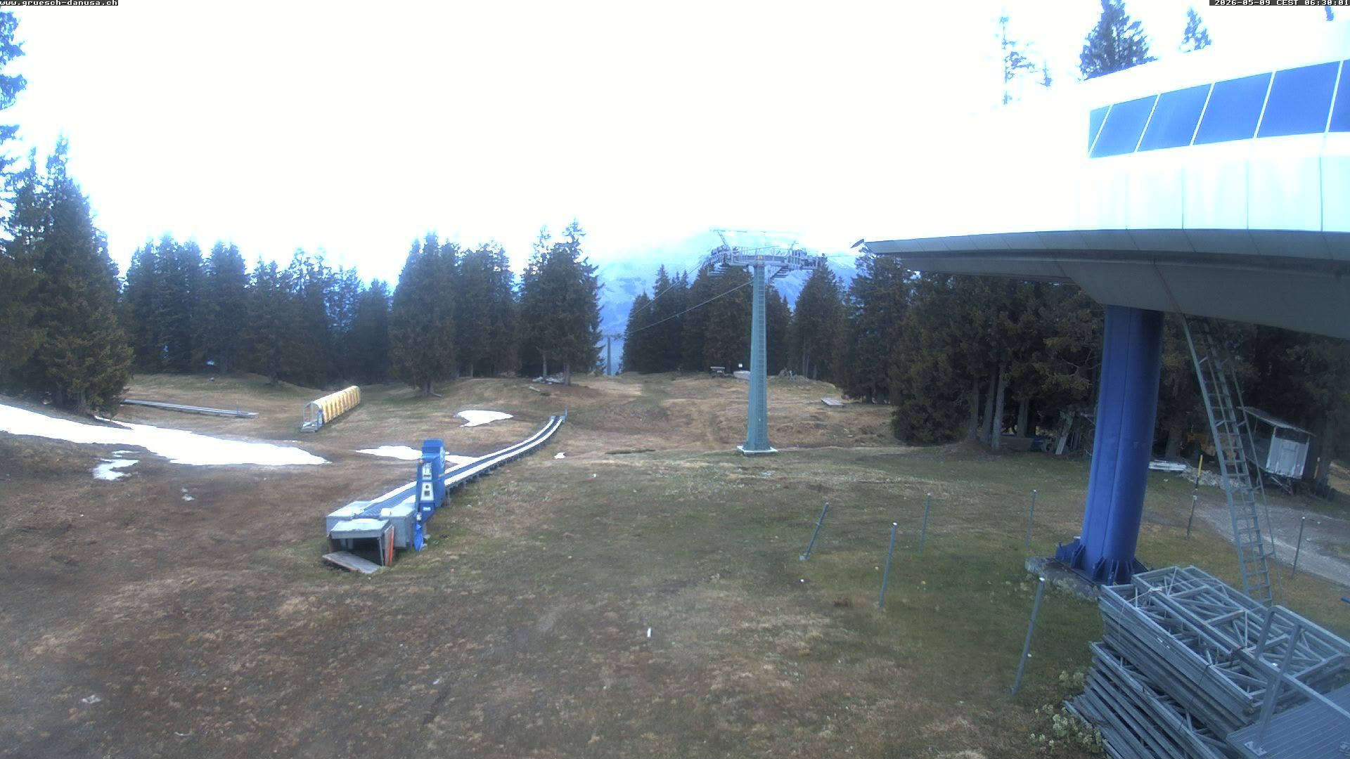 Archiv Foto Webcam Bergstation Grüsch Danusa