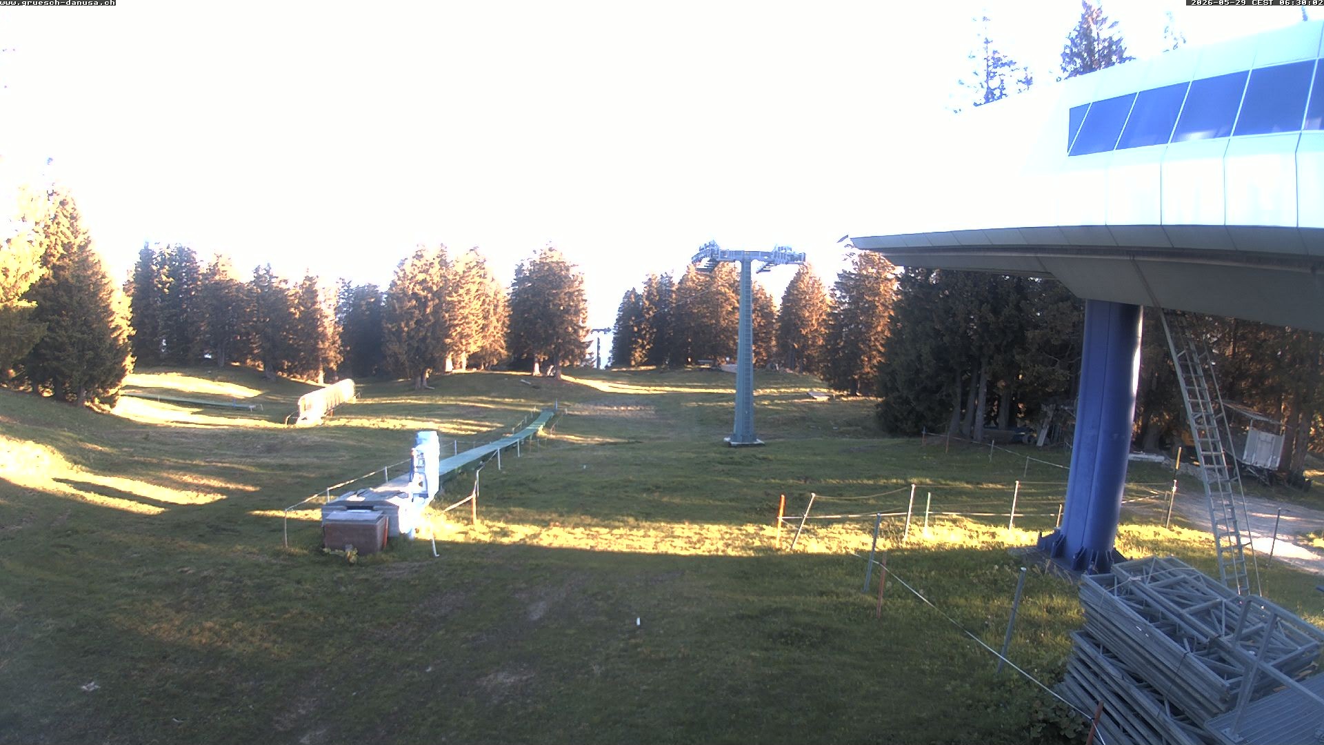 Archived image Webcam Top Station Grüsch Danusa