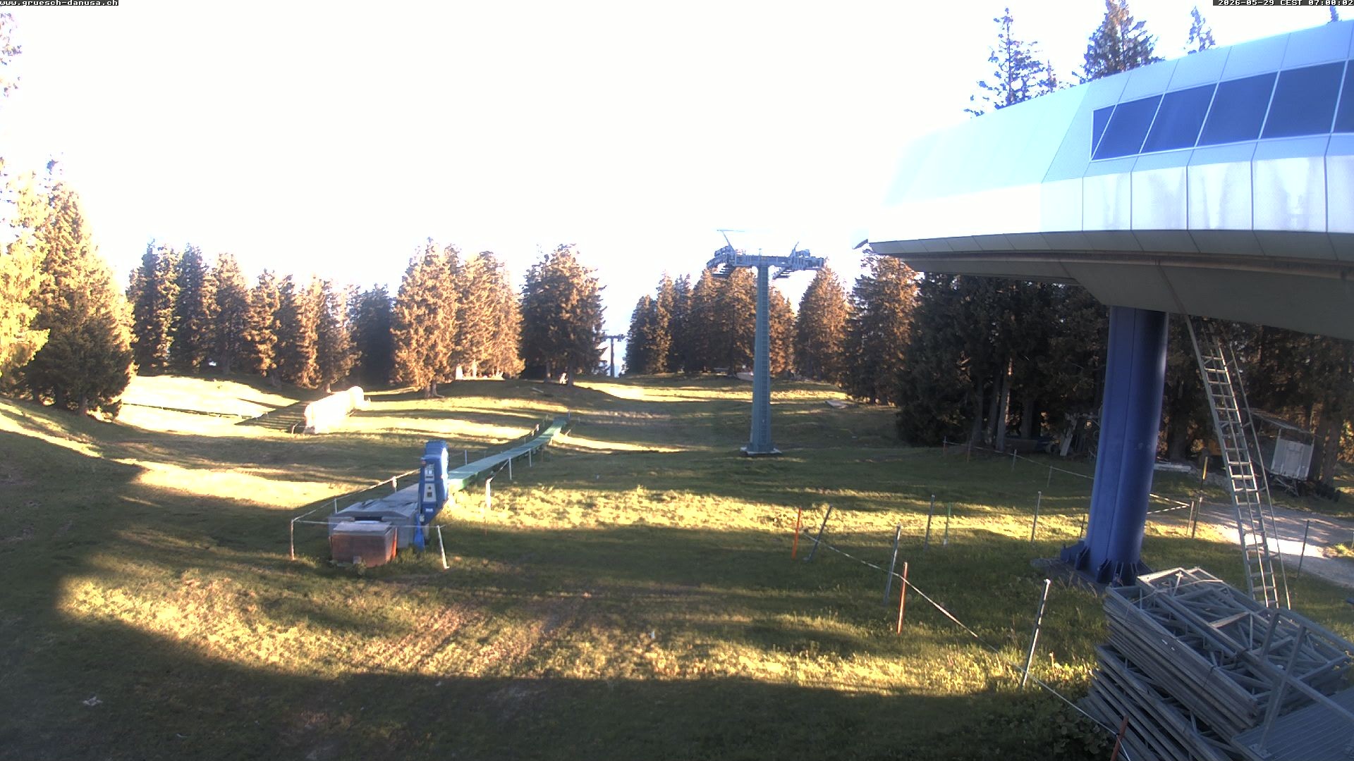 Archived image Webcam Top Station Grüsch Danusa