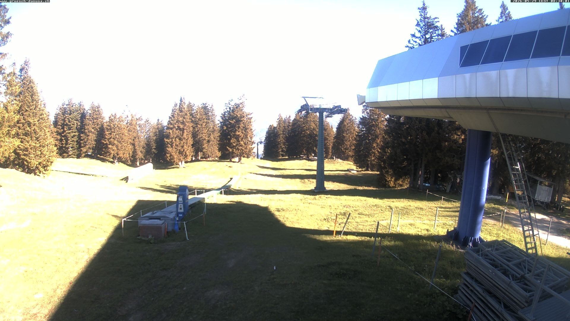 Archived image Webcam Top Station Grüsch Danusa