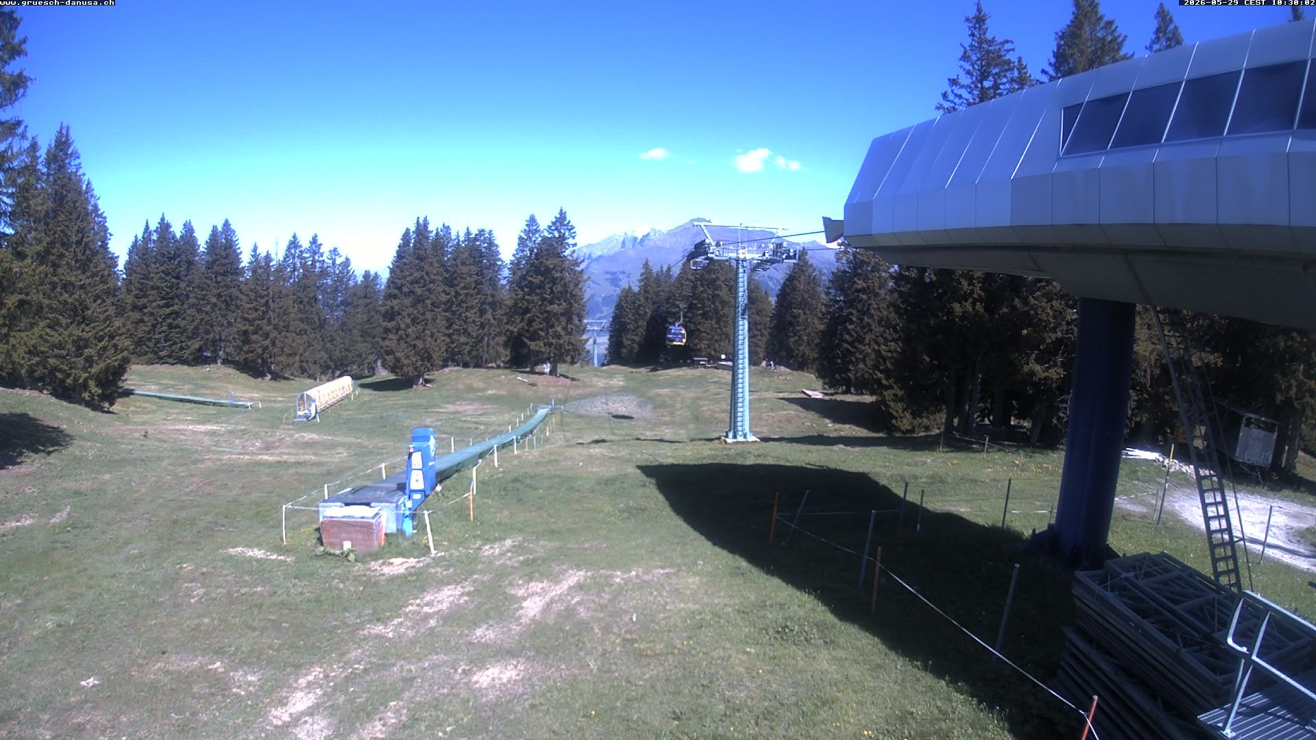 Archived image Webcam Top Station Grüsch Danusa