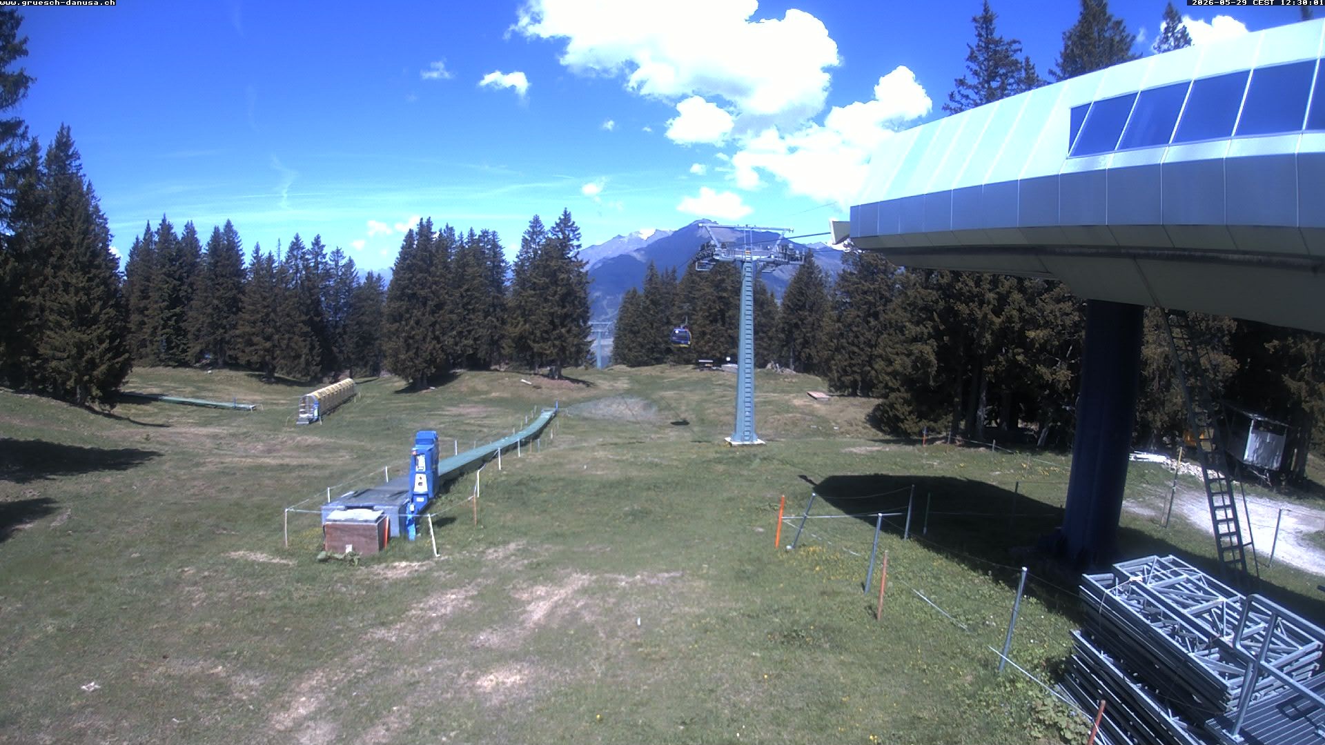 Archived image Webcam Top Station Grüsch Danusa