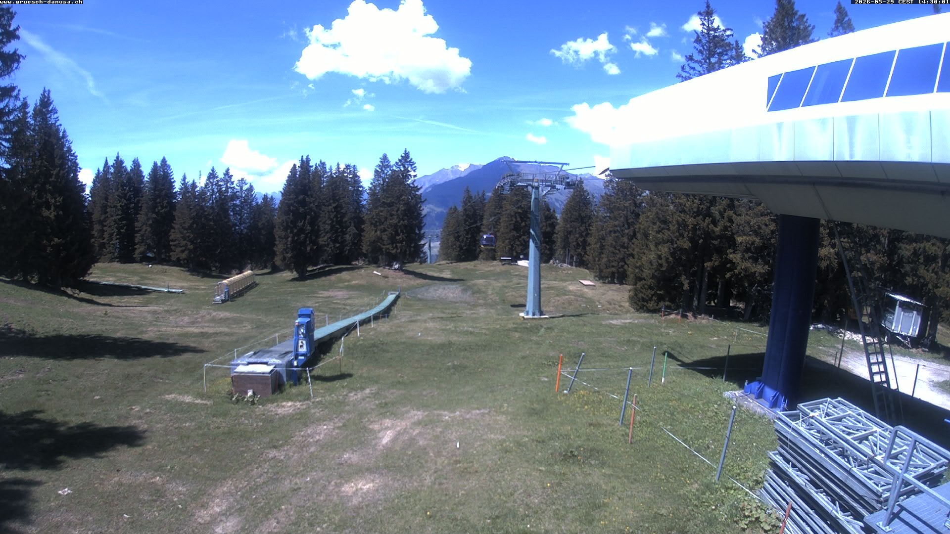 Archived image Webcam Top Station Grüsch Danusa