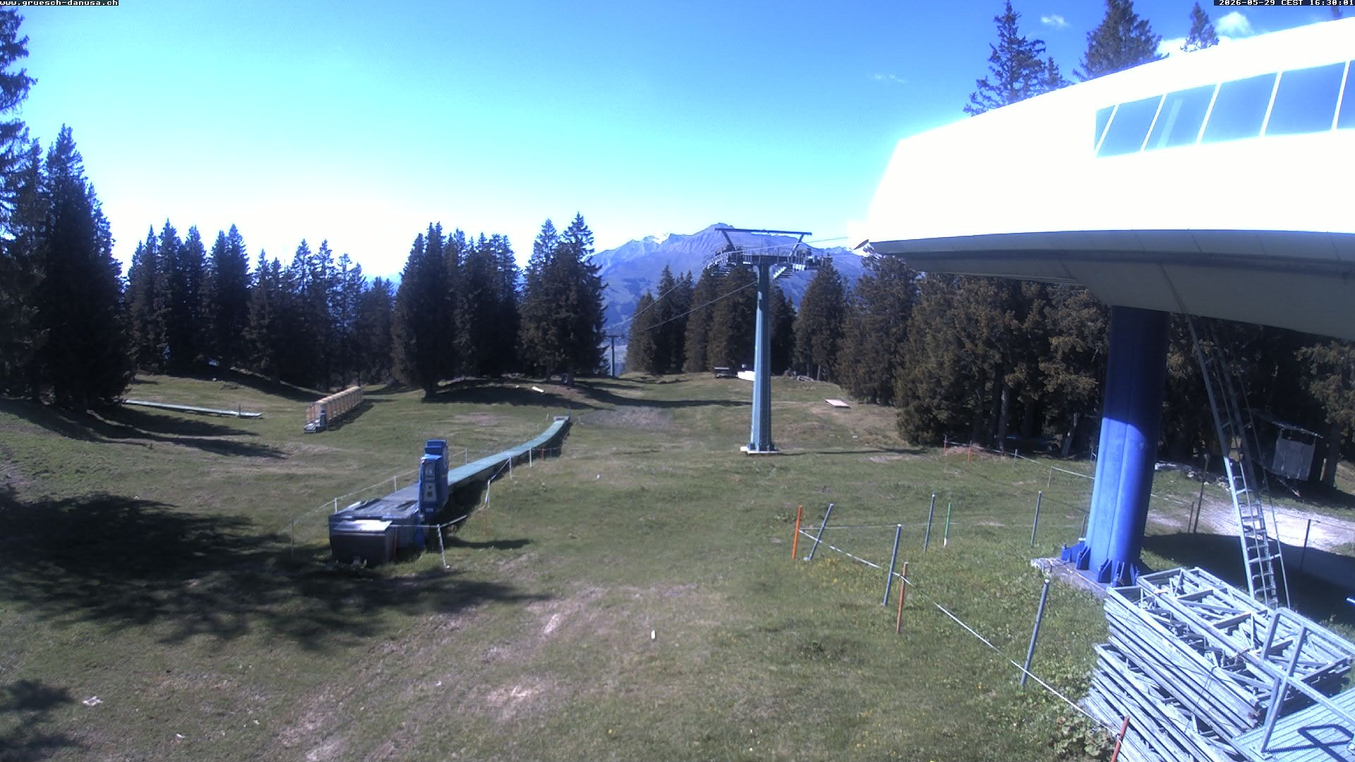 Archived image Webcam Top Station Grüsch Danusa
