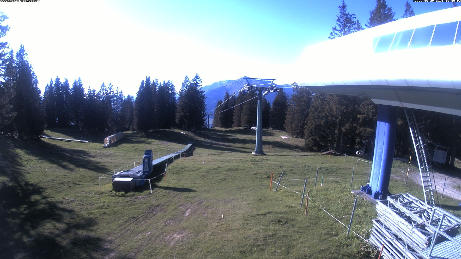 Archived image Webcam Top Station Grüsch Danusa