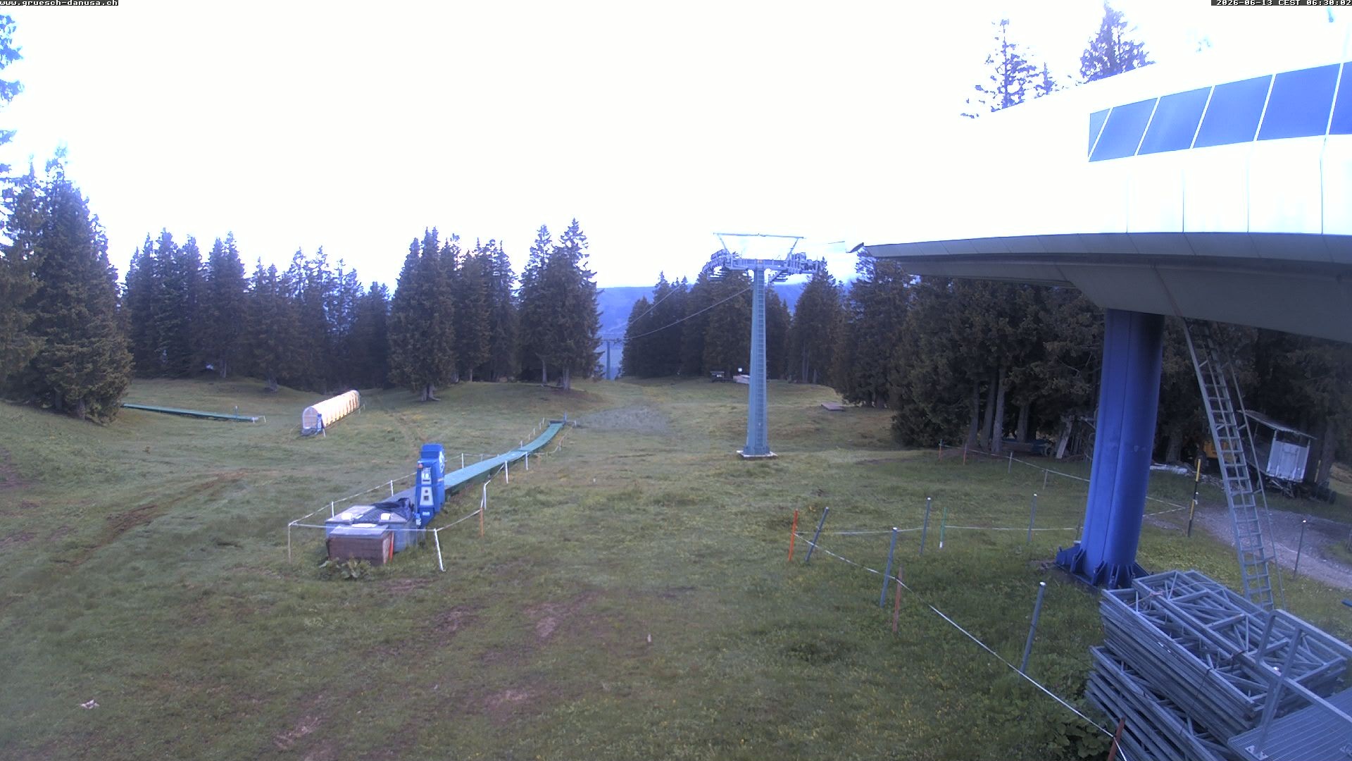Archived image Webcam Top Station Grüsch Danusa