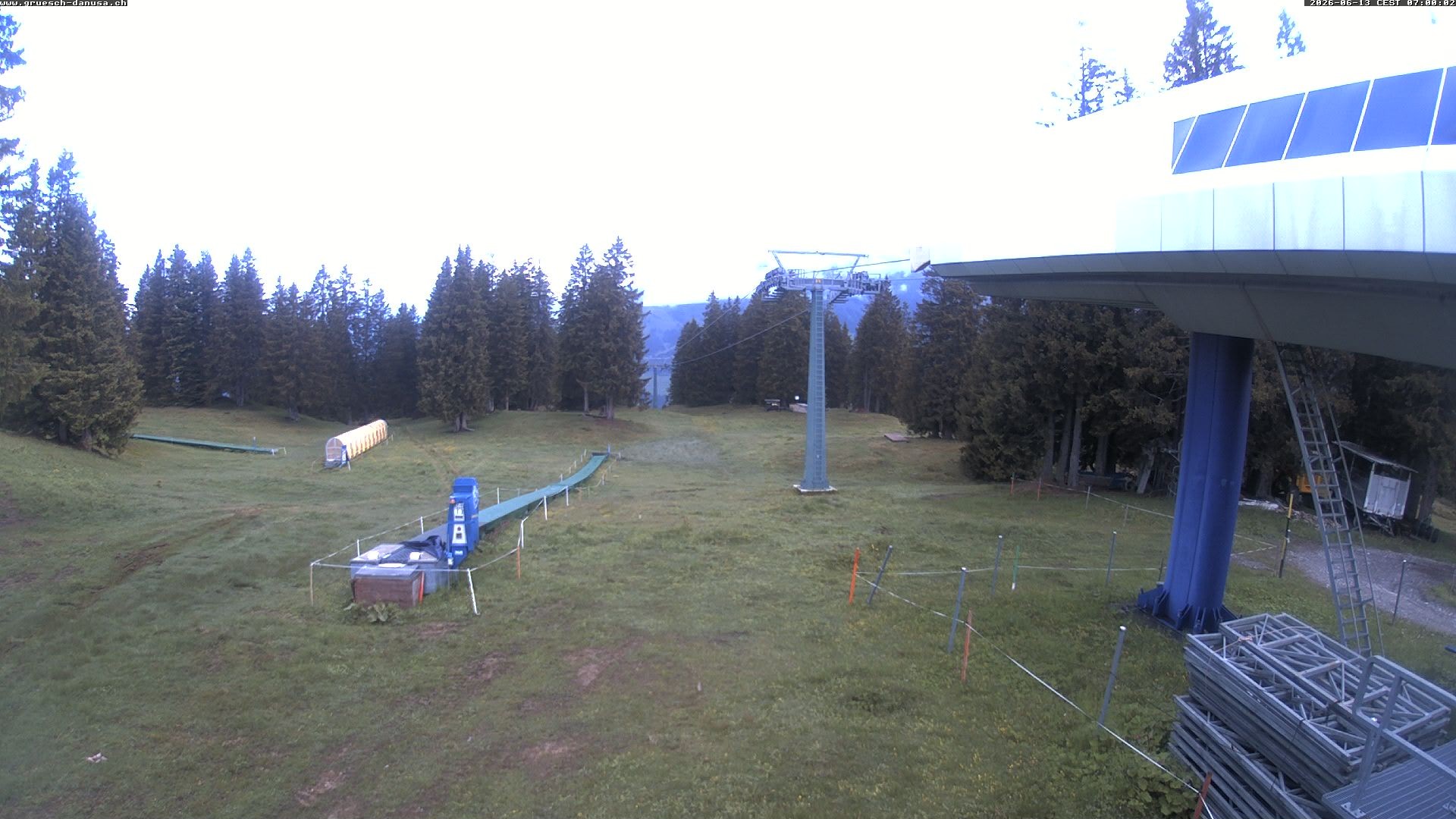 Archived image Webcam Top Station Grüsch Danusa