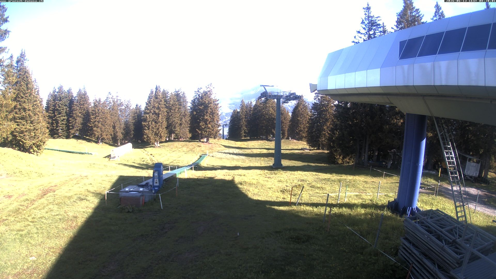Archived image Webcam Top Station Grüsch Danusa