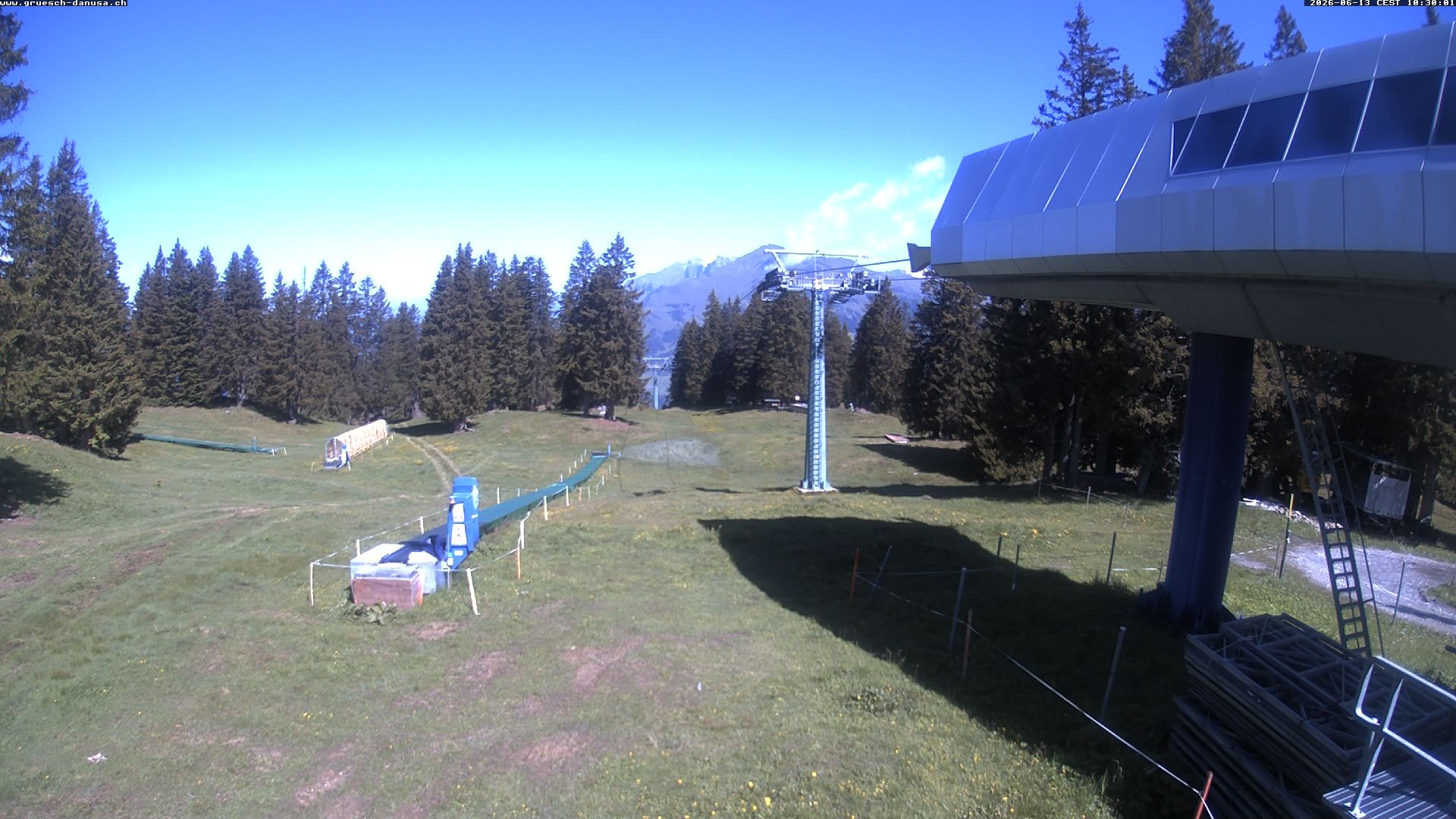 Archived image Webcam Top Station Grüsch Danusa