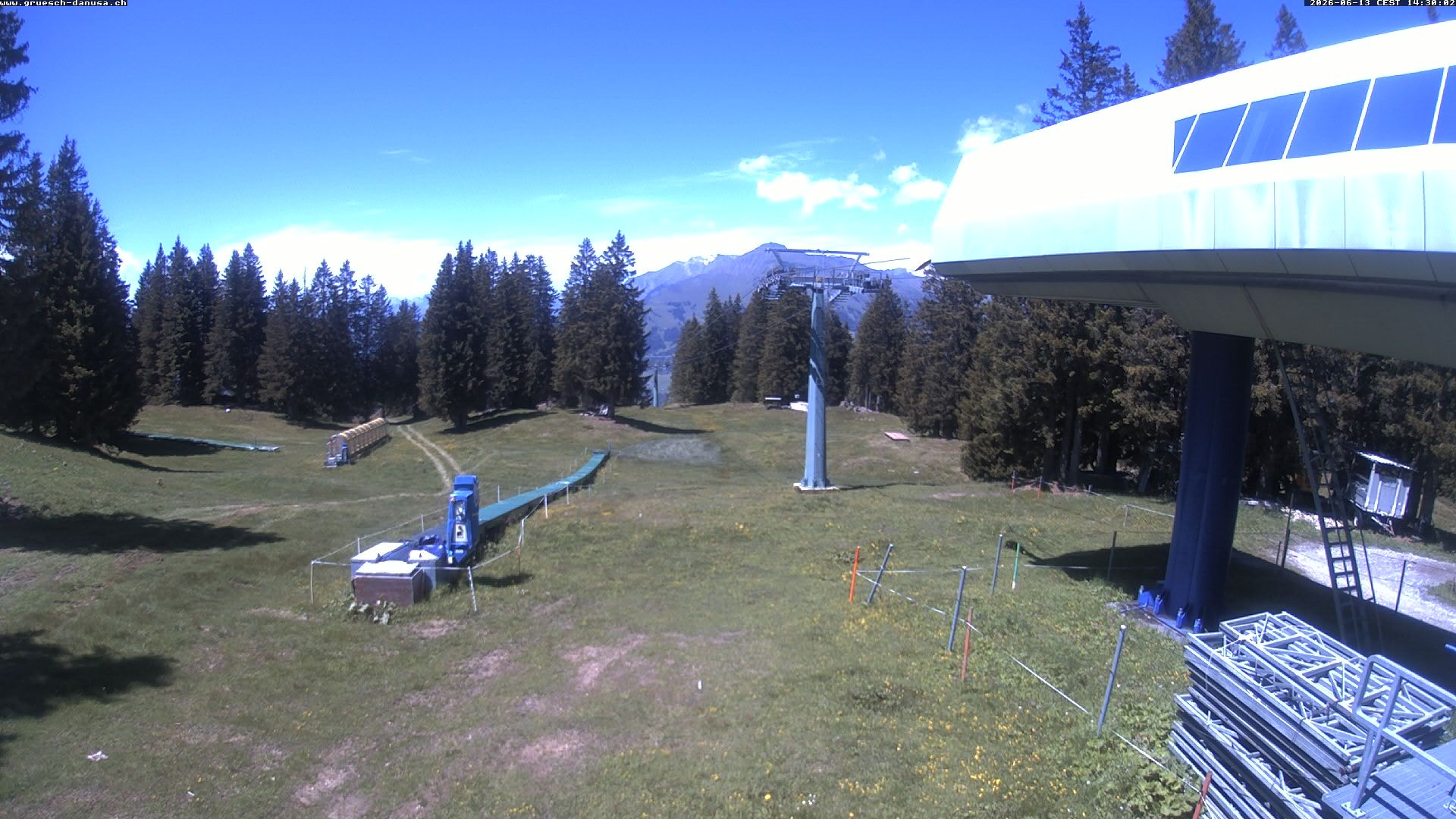 Archived image Webcam Top Station Grüsch Danusa