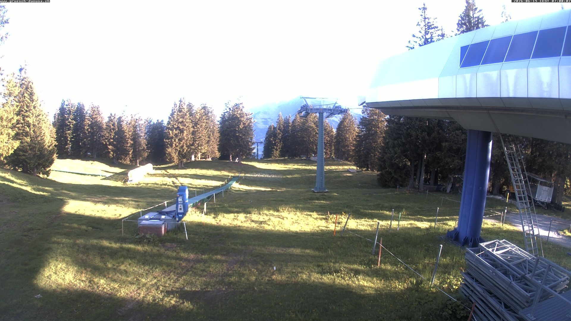 Archived image Webcam Top Station Grüsch Danusa