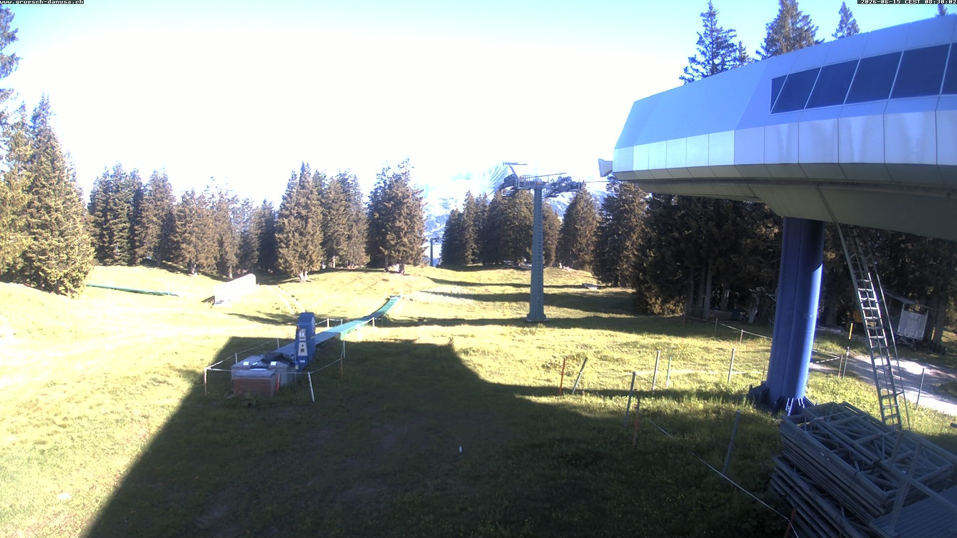 Archived image Webcam Top Station Grüsch Danusa