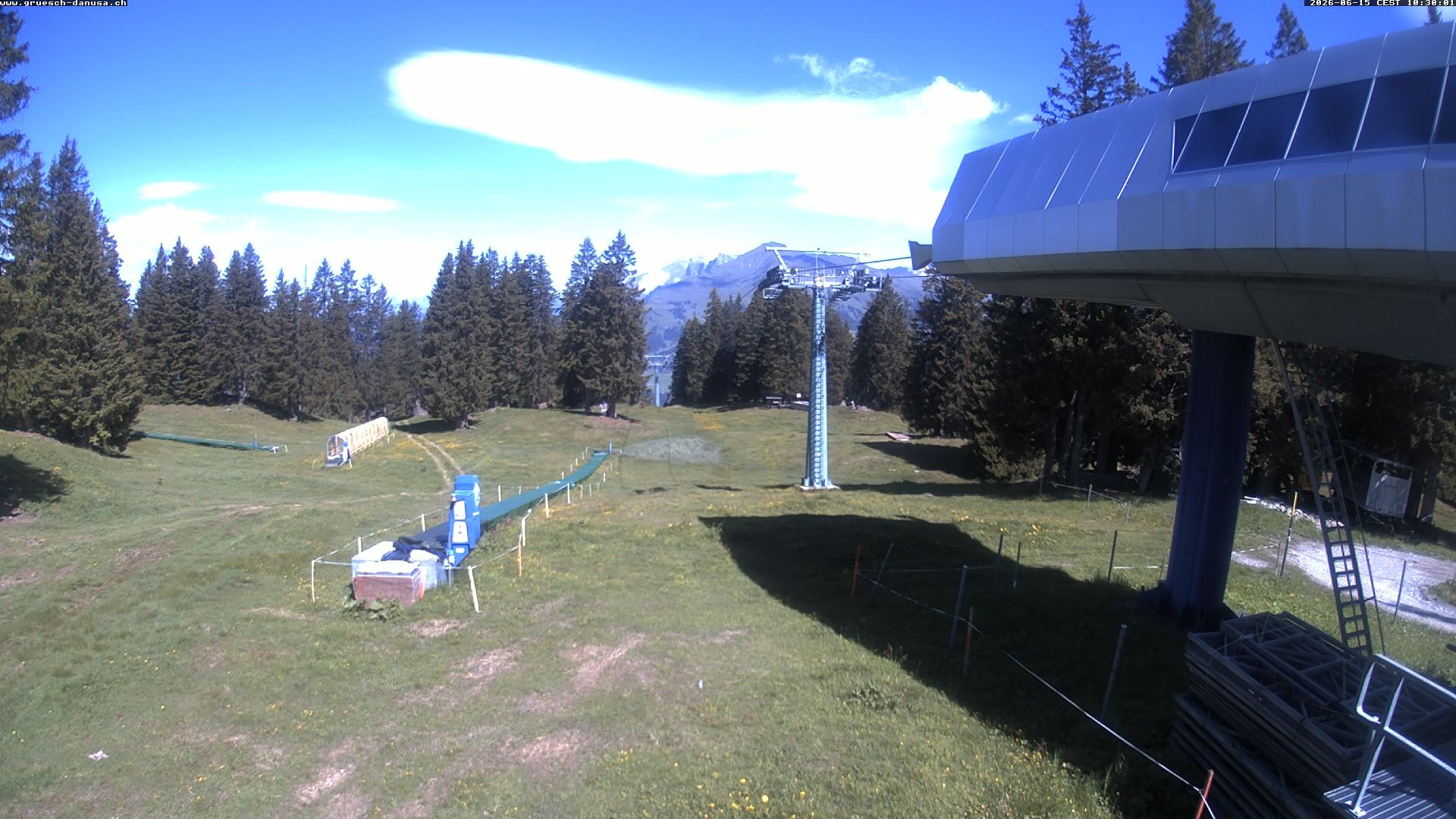 Archived image Webcam Top Station Grüsch Danusa