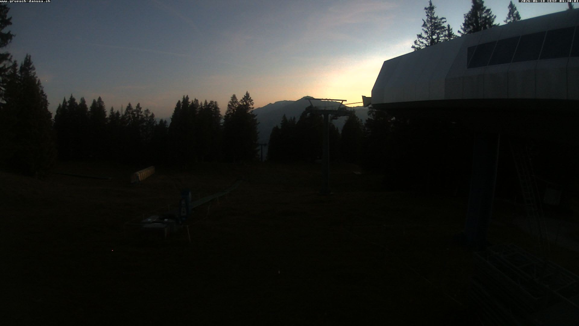 Archiv Foto Webcam Bergstation Grüsch Danusa