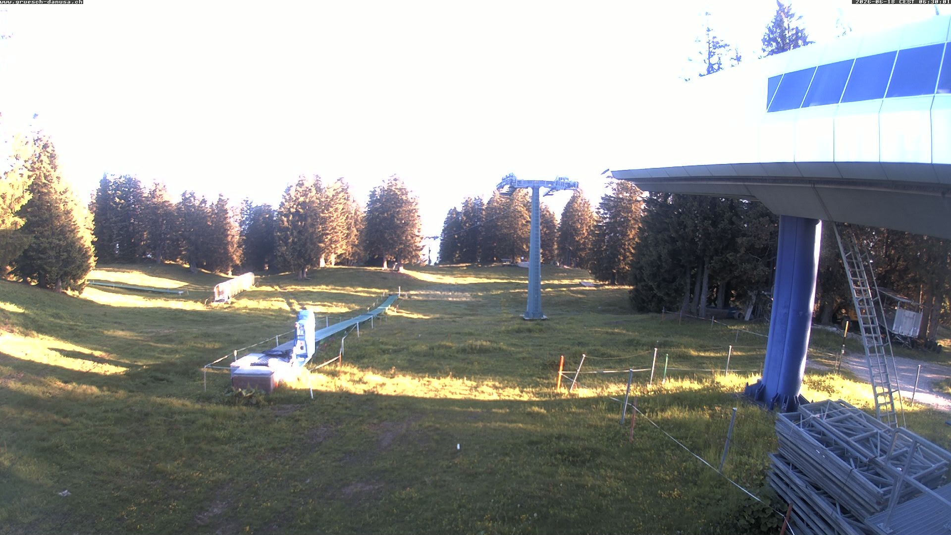 Archiv Foto Webcam Bergstation Grüsch Danusa