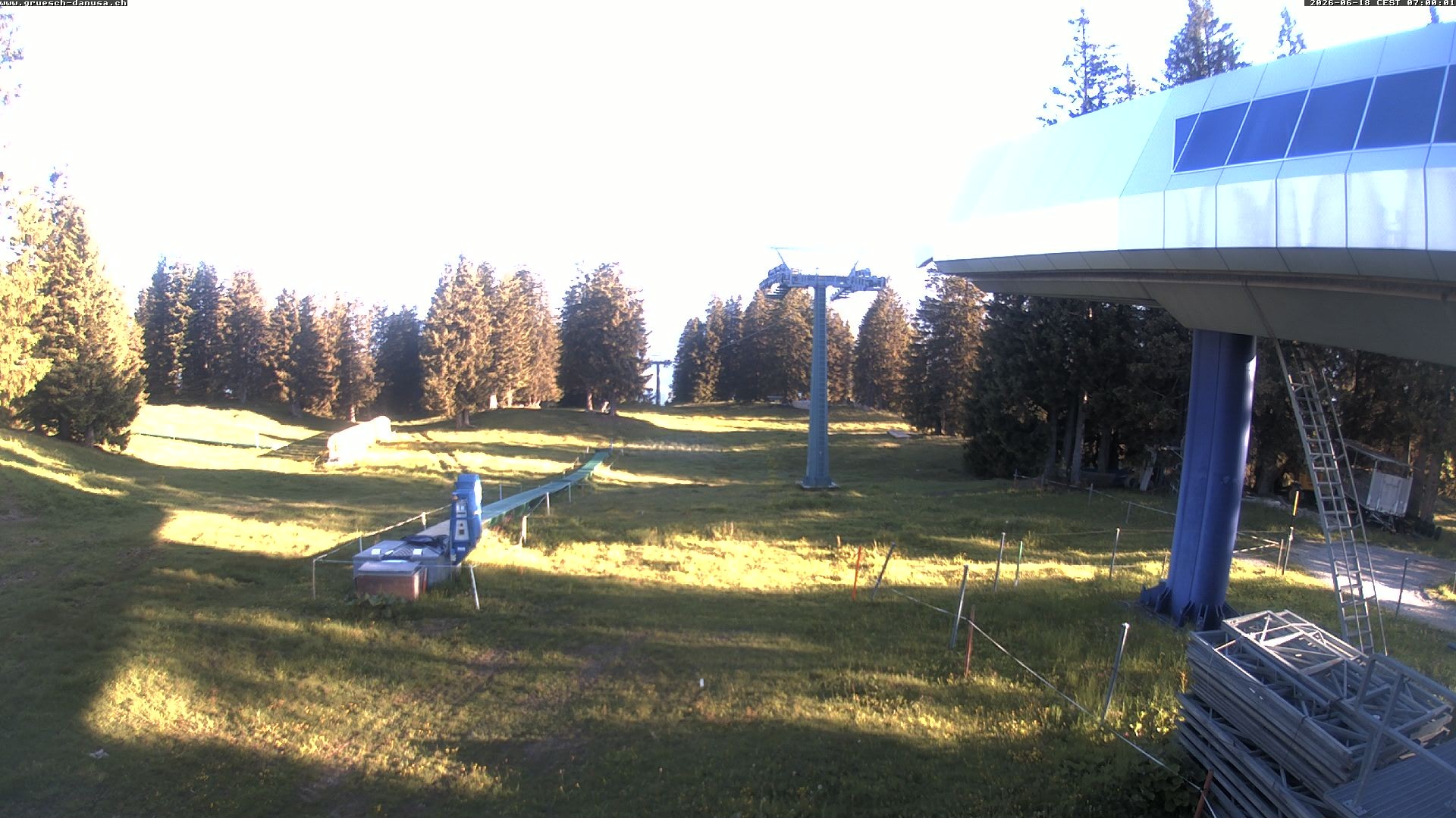 Archiv Foto Webcam Bergstation Grüsch Danusa