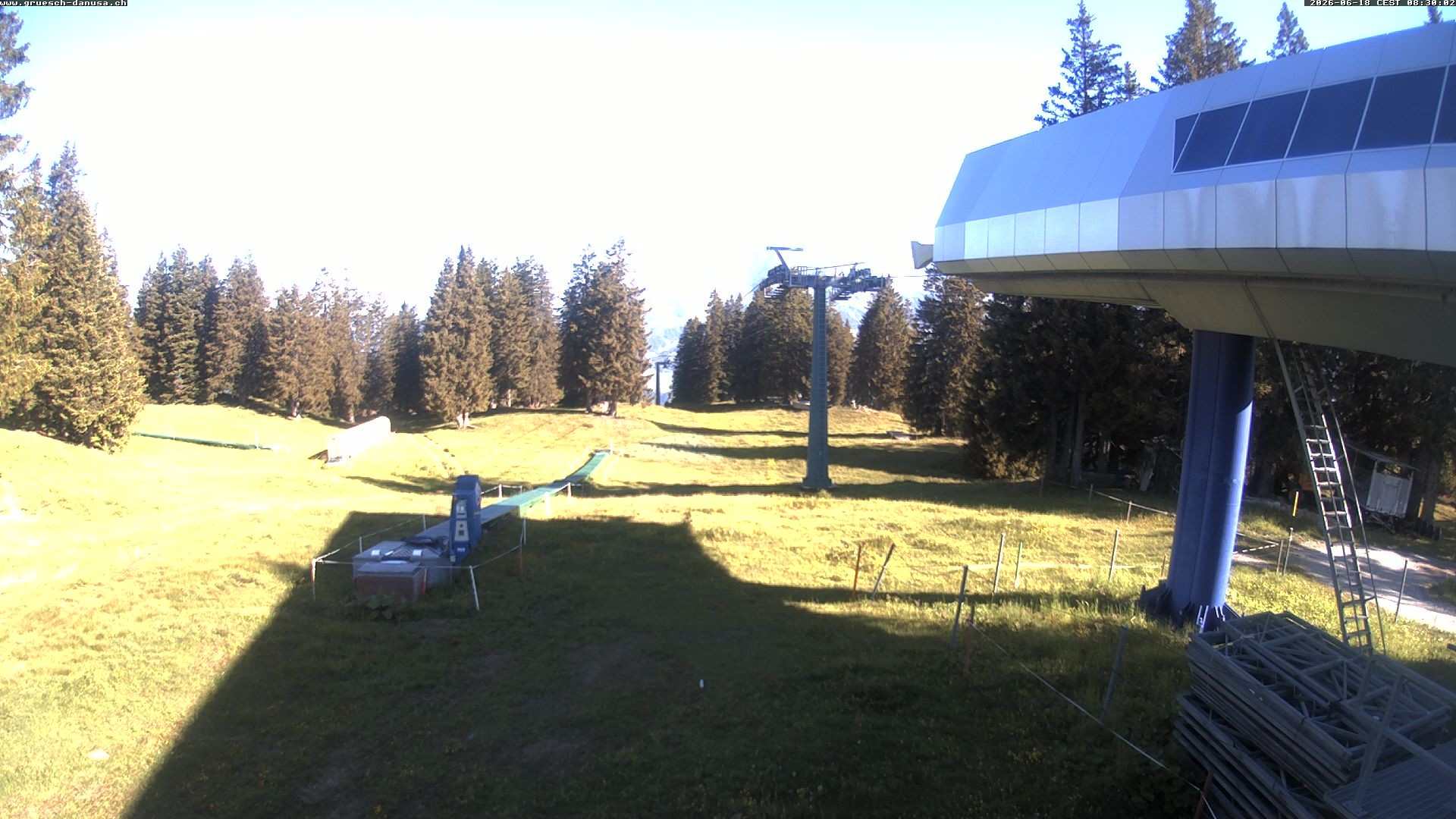 Archiv Foto Webcam Bergstation Grüsch Danusa