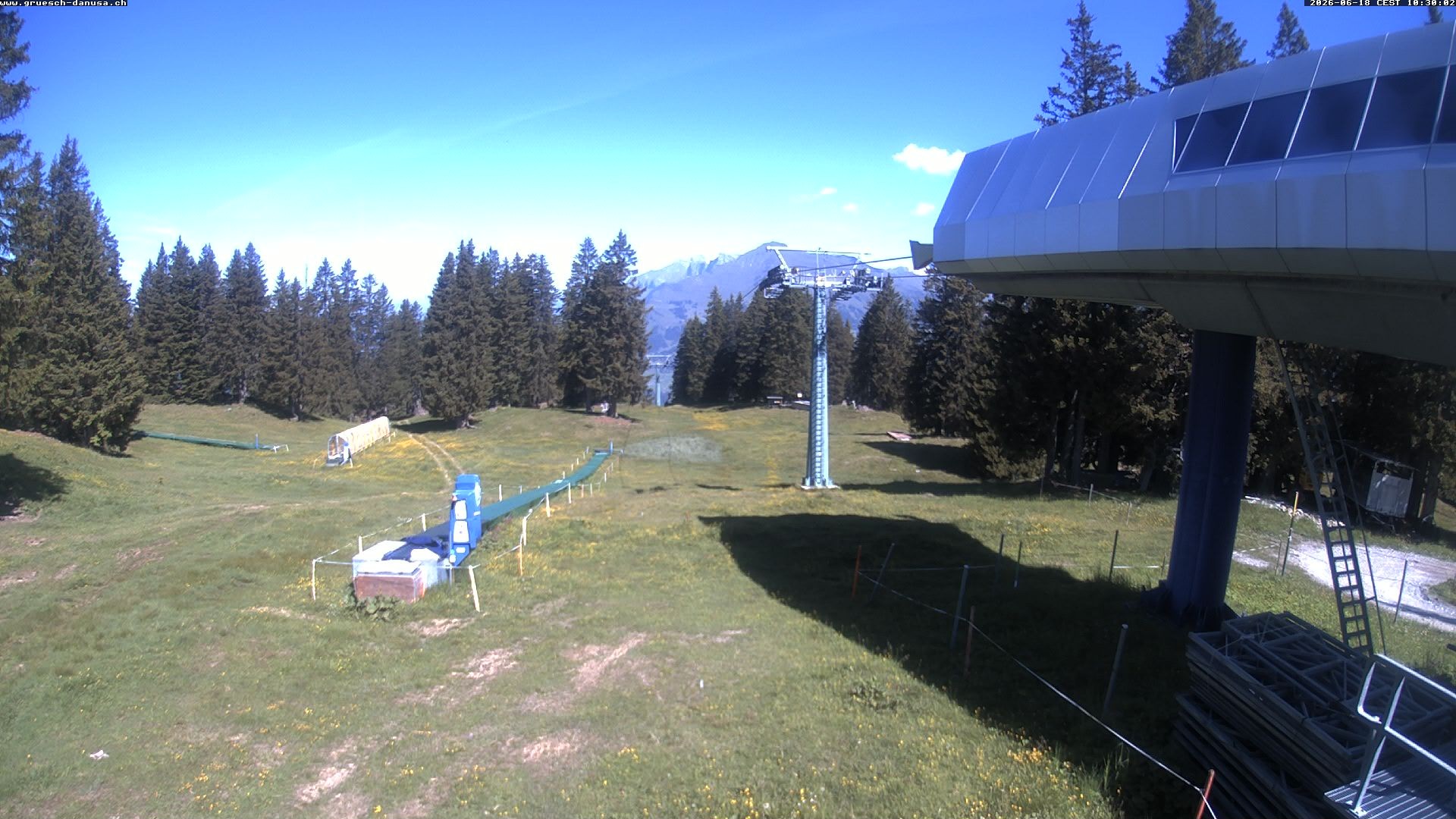 Archiv Foto Webcam Bergstation Grüsch Danusa