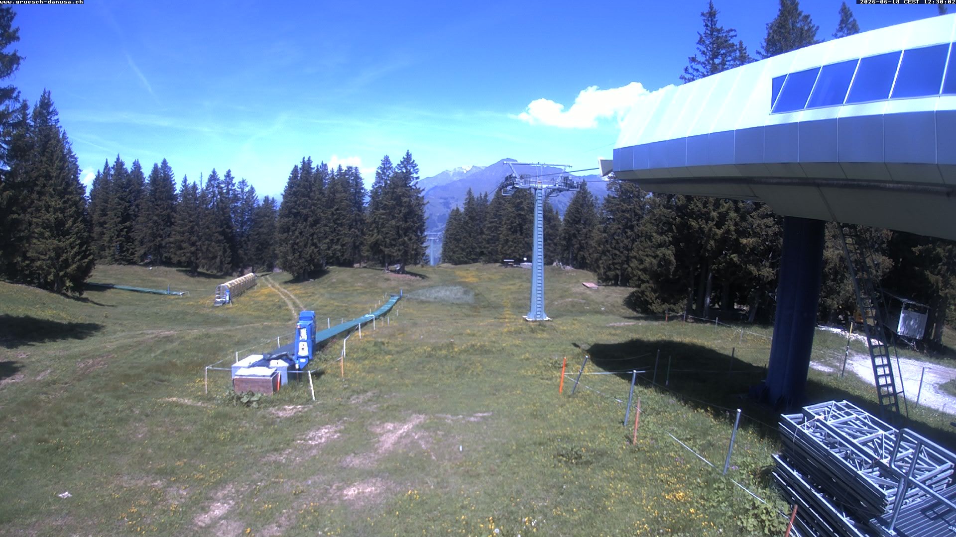 Archived image Webcam Top Station Grüsch Danusa