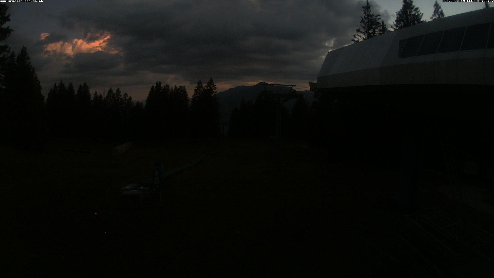 Archiv Foto Webcam Bergstation Grüsch Danusa