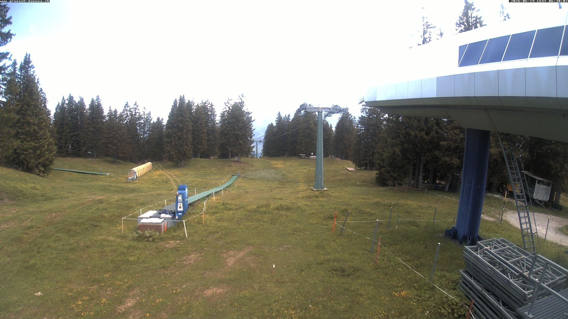 Archiv Foto Webcam Bergstation Grüsch Danusa