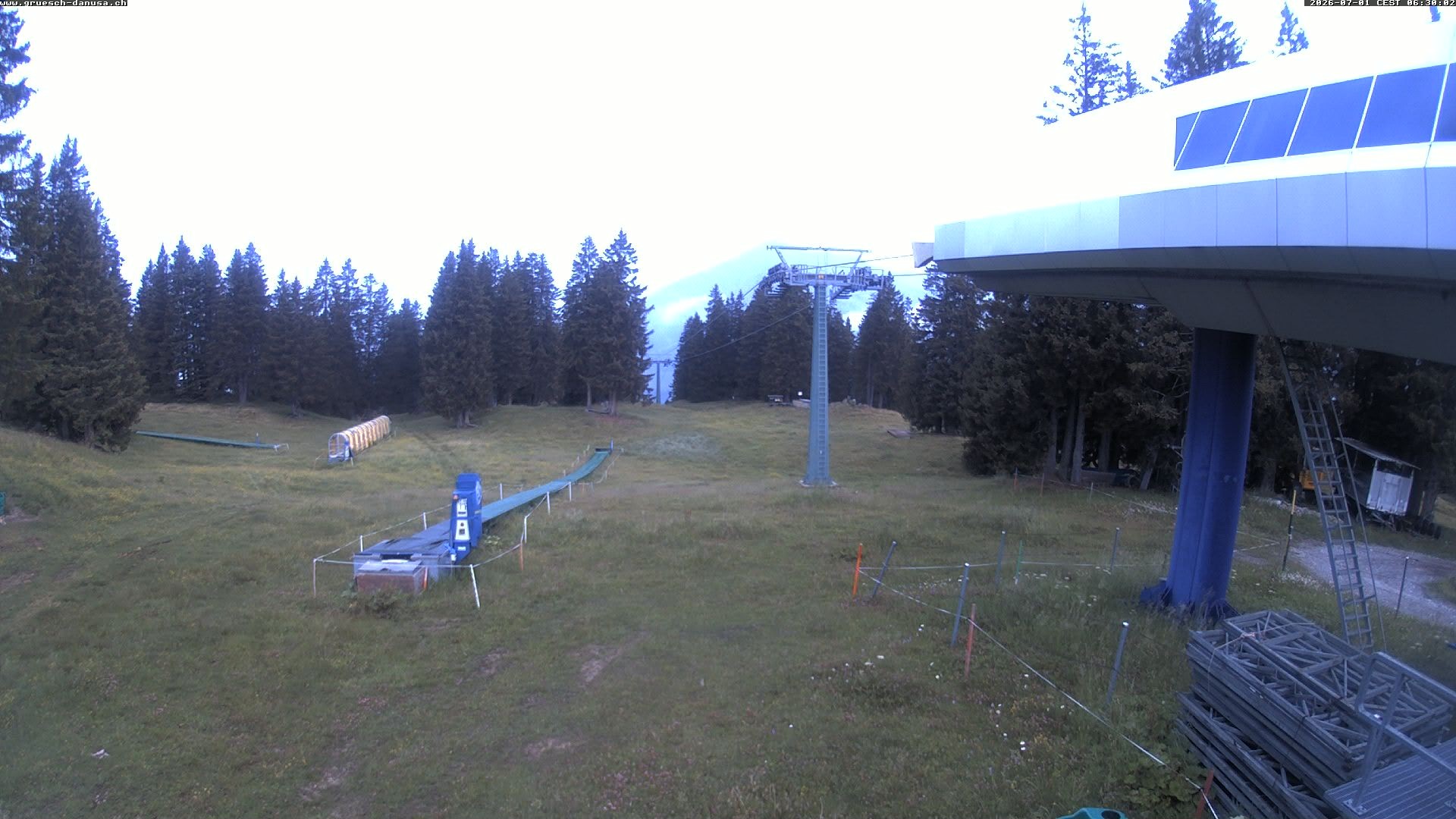 Archiv Foto Webcam Bergstation Grüsch Danusa