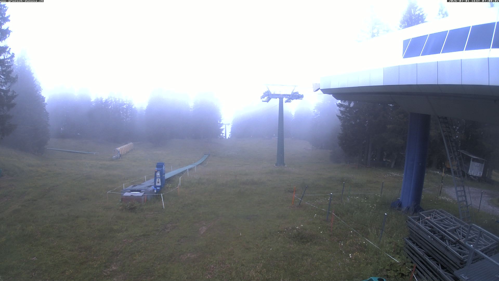 Archiv Foto Webcam Bergstation Grüsch Danusa