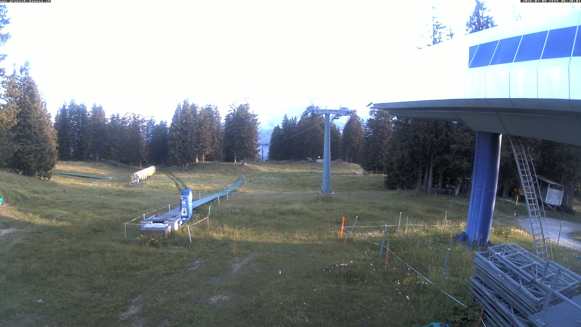 Archived image Webcam Top Station Grüsch Danusa