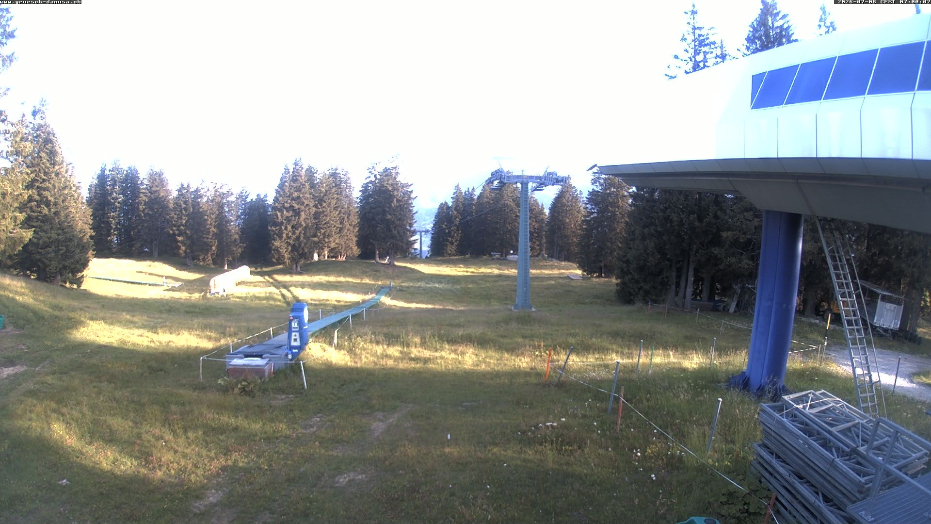 Archived image Webcam Top Station Grüsch Danusa