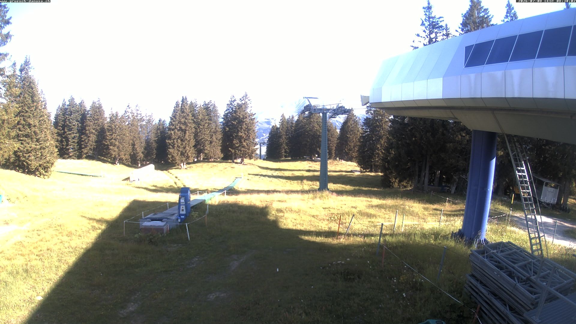 Archived image Webcam Top Station Grüsch Danusa