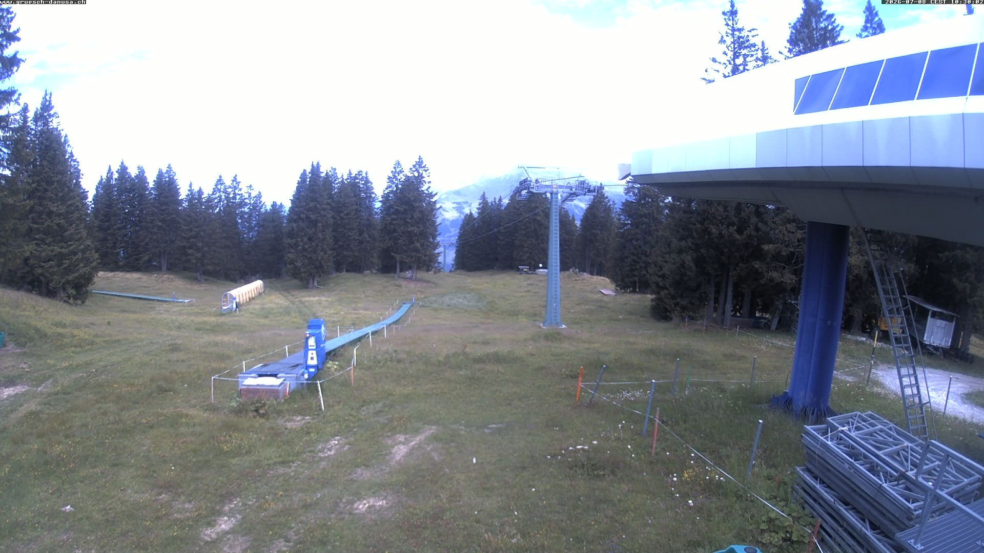 Archived image Webcam Top Station Grüsch Danusa