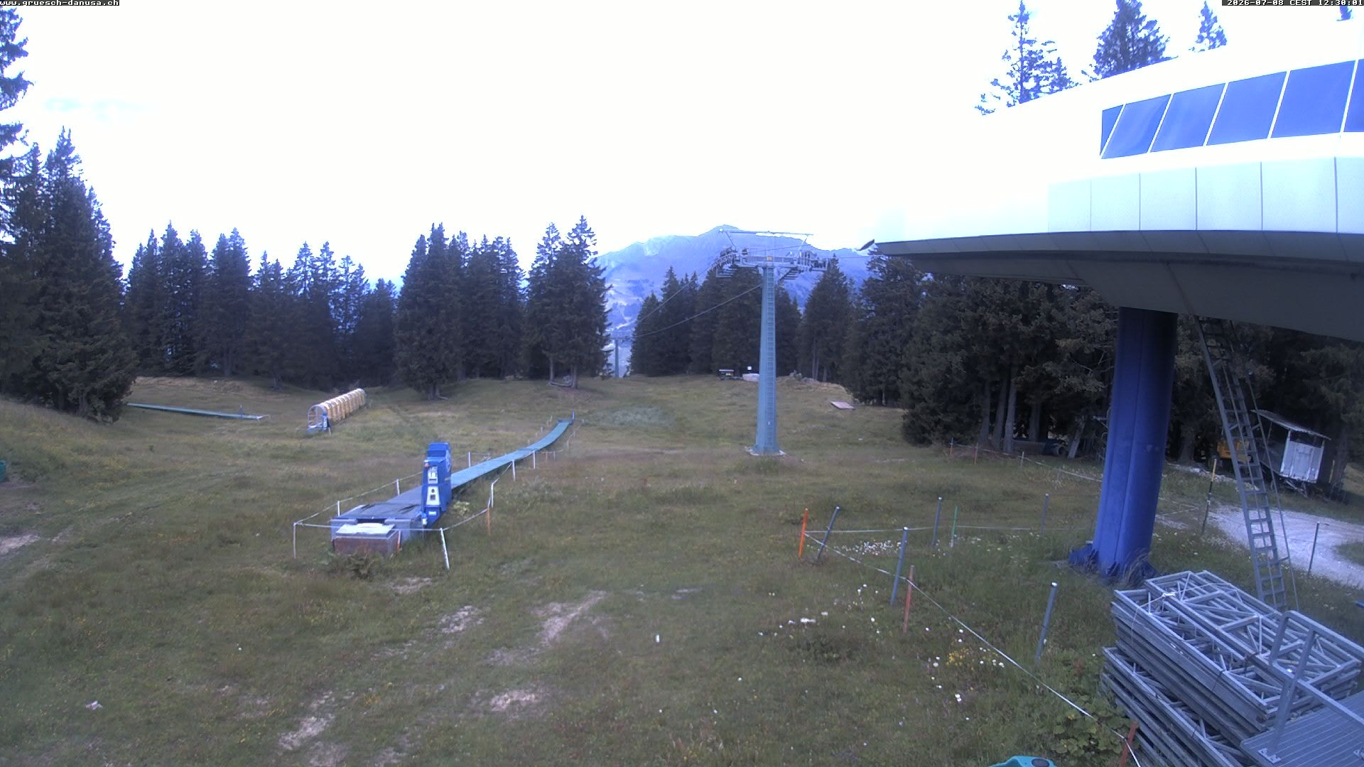 Archived image Webcam Top Station Grüsch Danusa