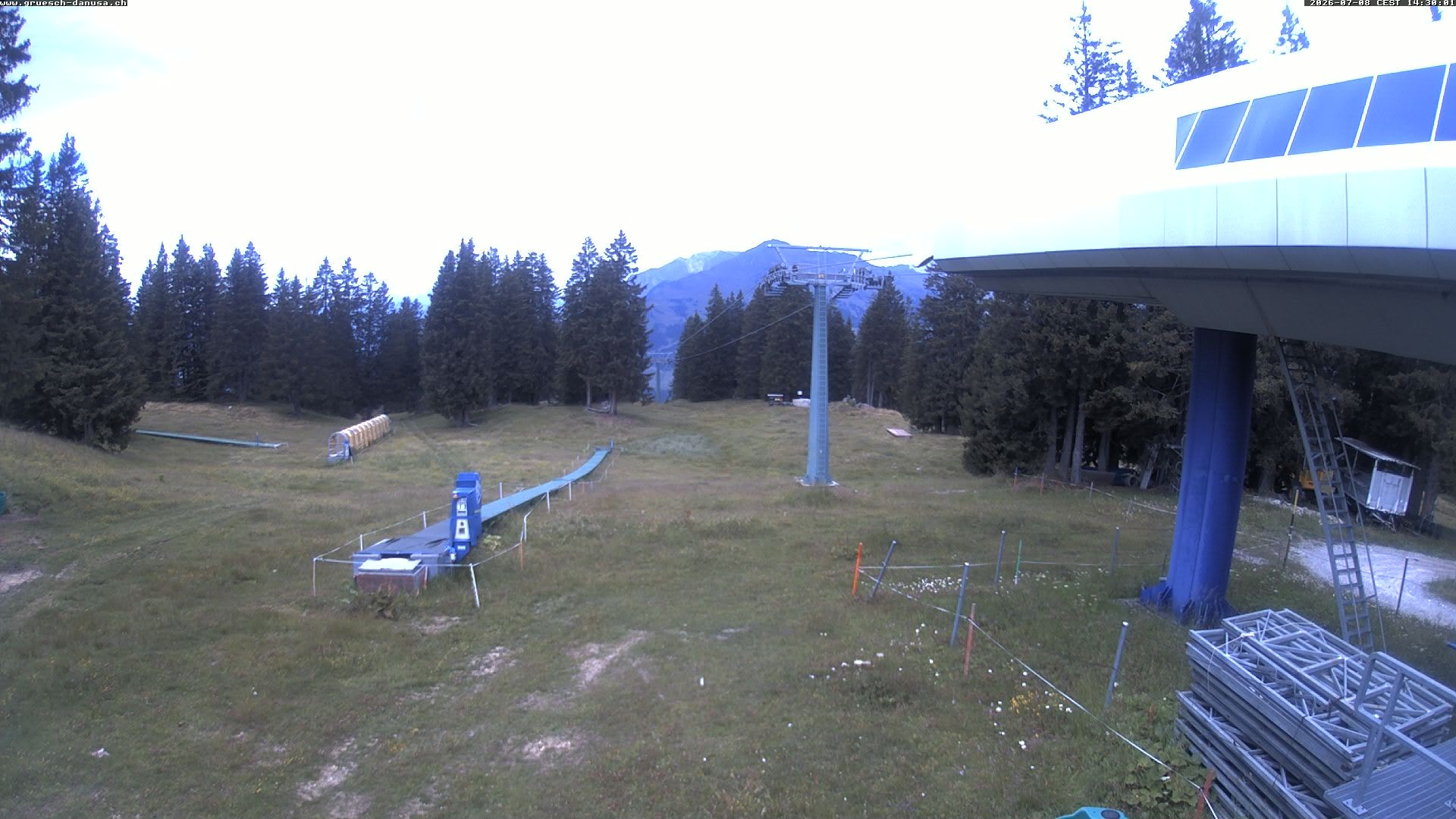 Archived image Webcam Top Station Grüsch Danusa