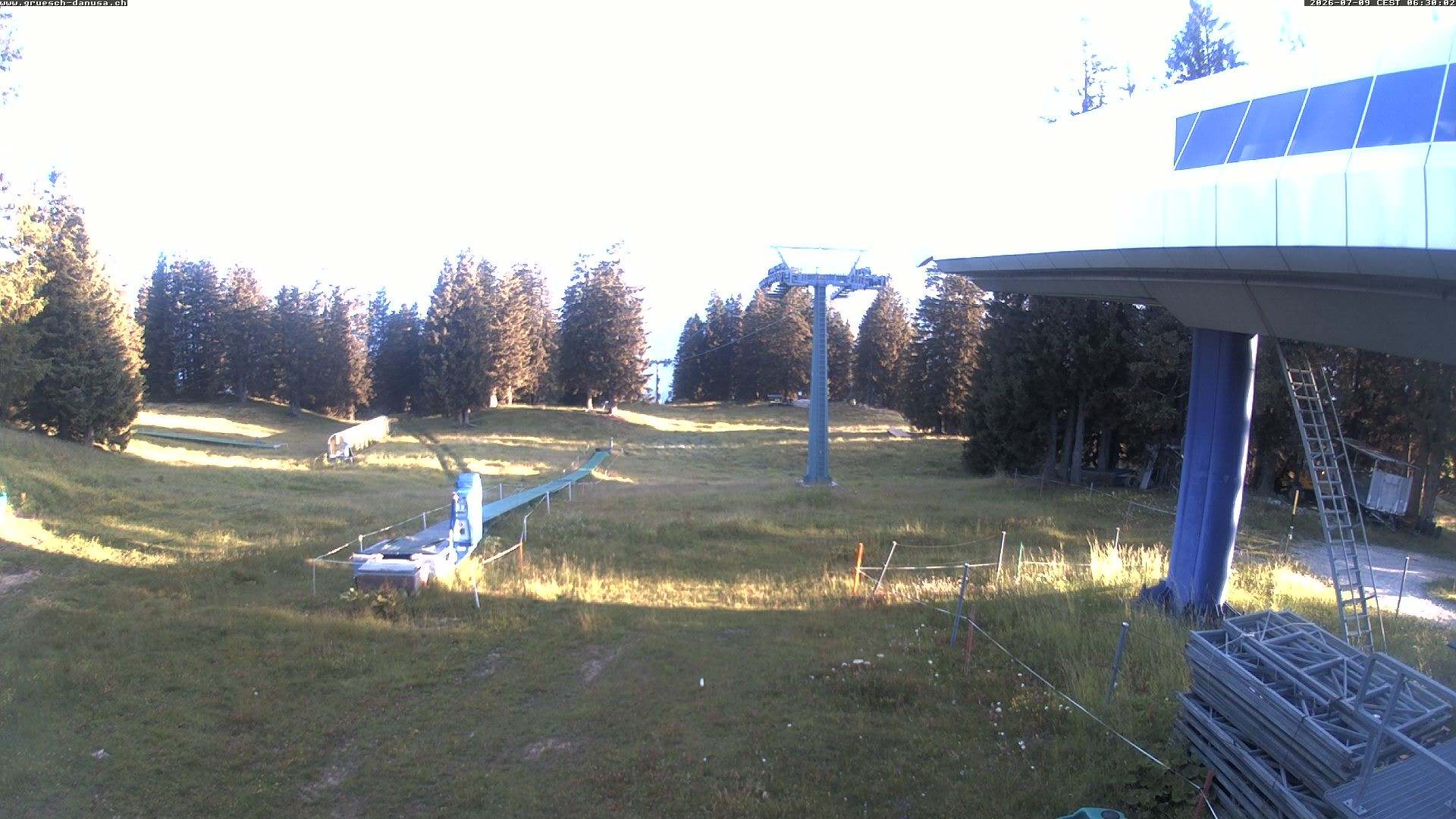 Archiv Foto Webcam Bergstation Grüsch Danusa