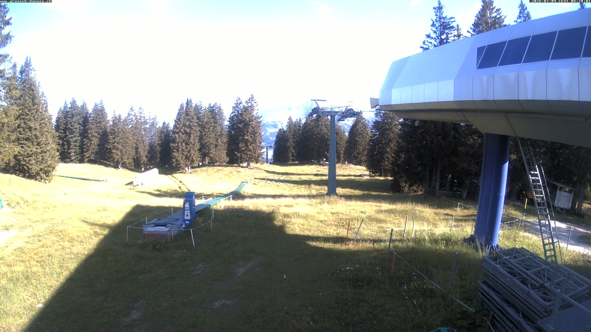 Archiv Foto Webcam Bergstation Grüsch Danusa