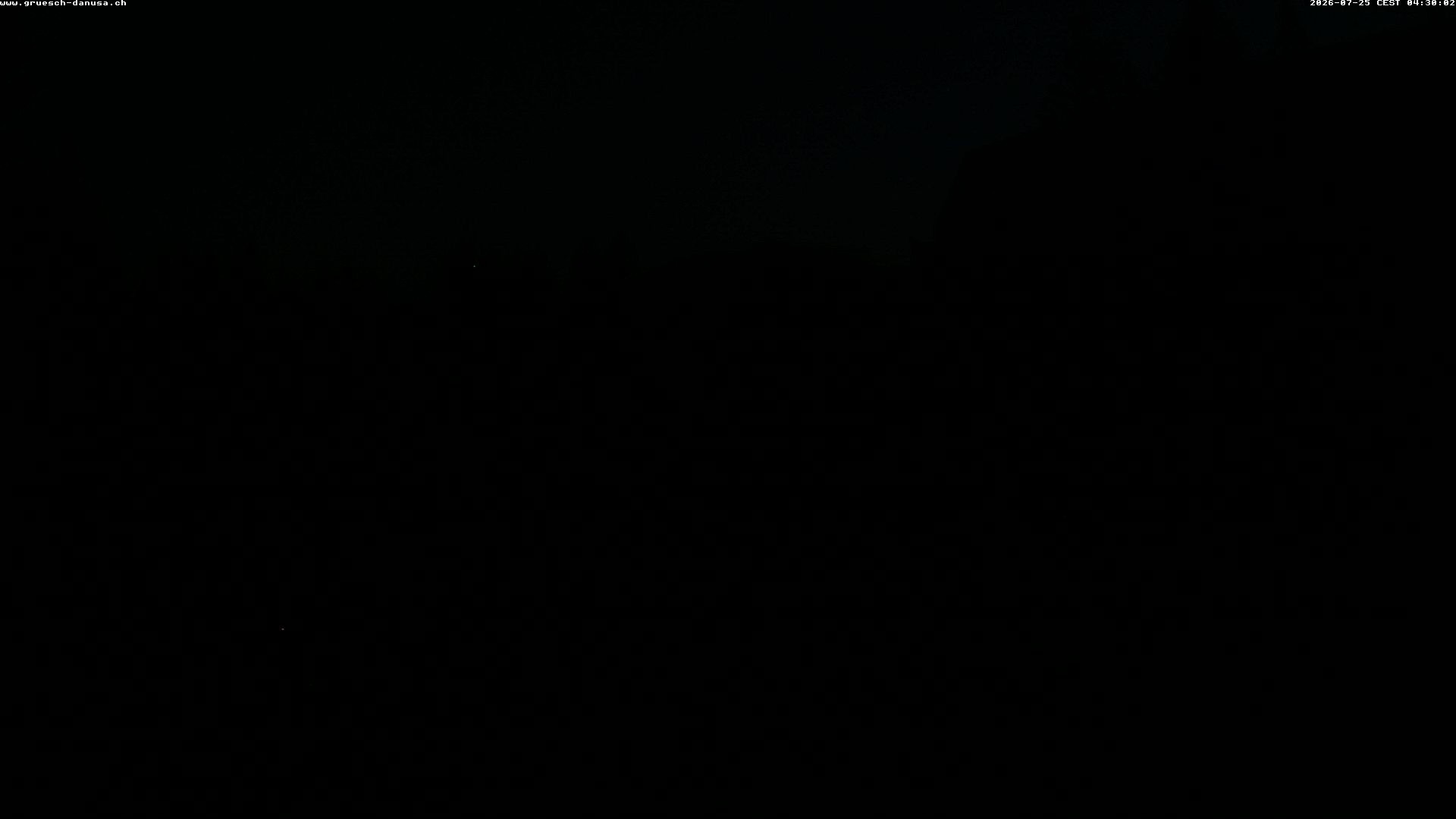 Archiv Foto Webcam Bergstation Grüsch Danusa