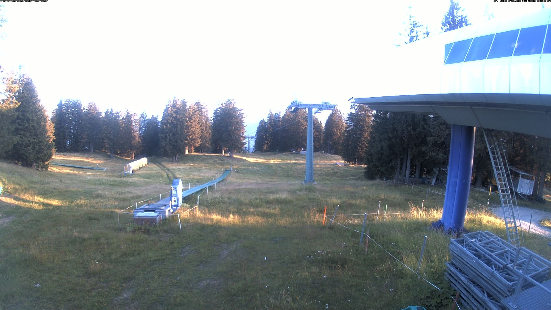 Archiv Foto Webcam Bergstation Grüsch Danusa