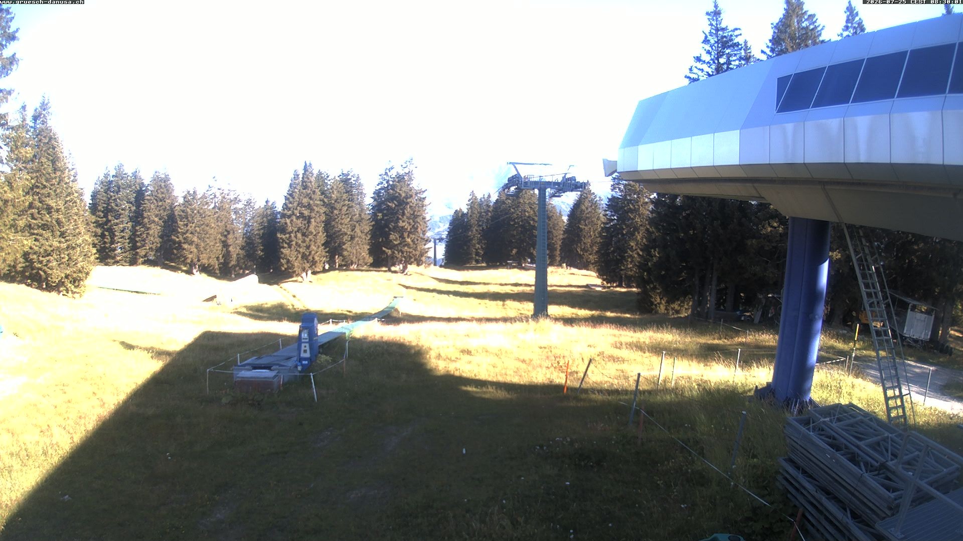 Archiv Foto Webcam Bergstation Grüsch Danusa