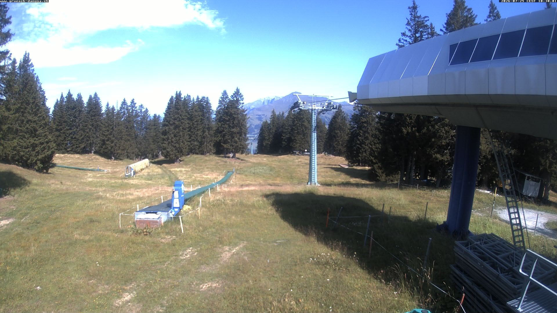 Archiv Foto Webcam Bergstation Grüsch Danusa