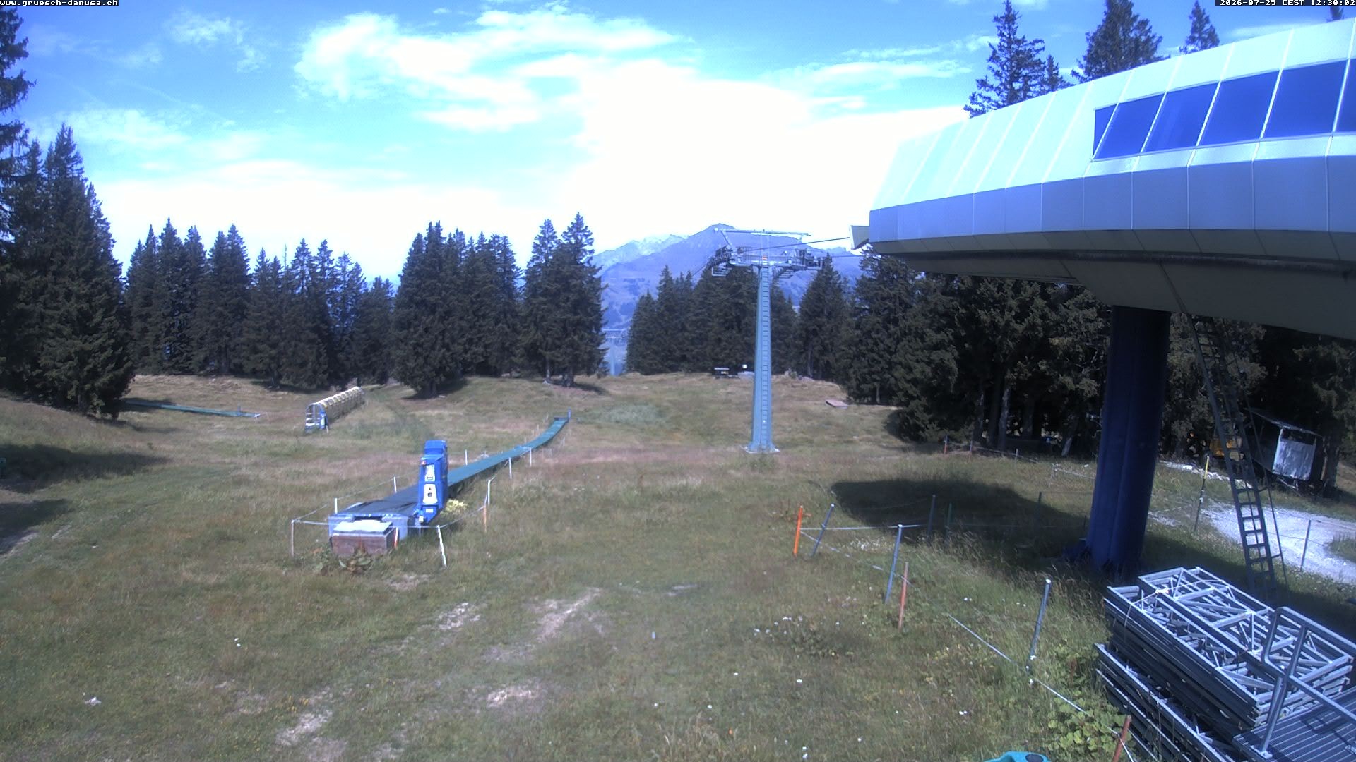 Archiv Foto Webcam Bergstation Grüsch Danusa