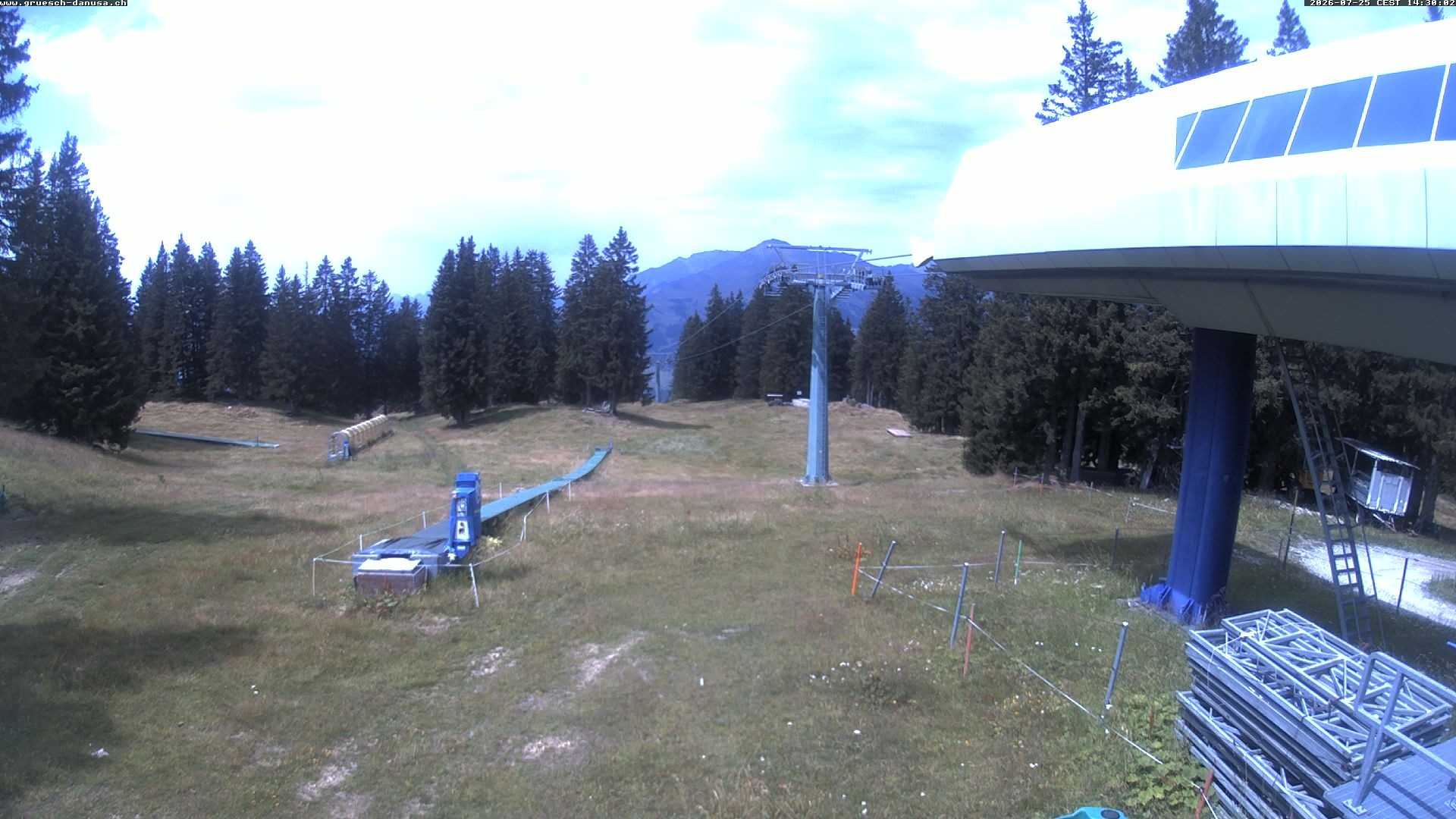 Archiv Foto Webcam Bergstation Grüsch Danusa