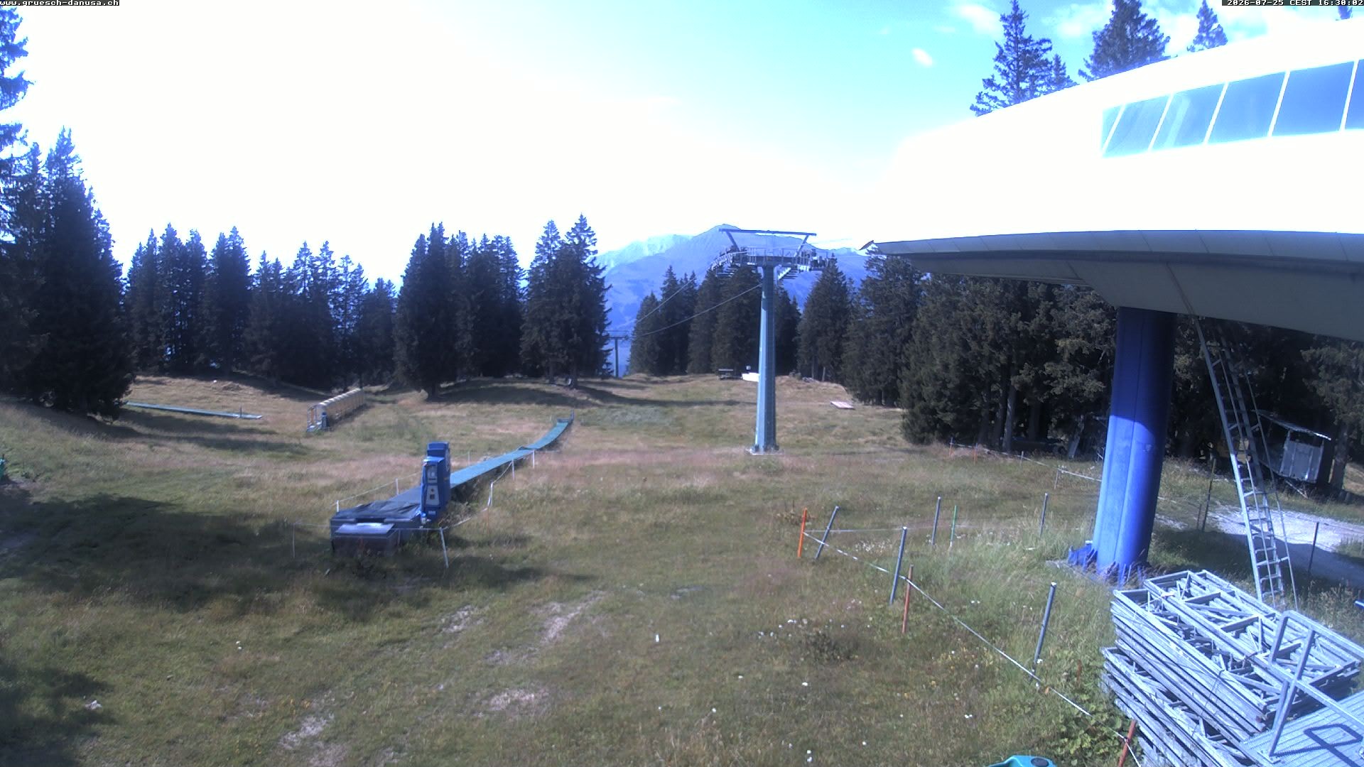 Archiv Foto Webcam Bergstation Grüsch Danusa