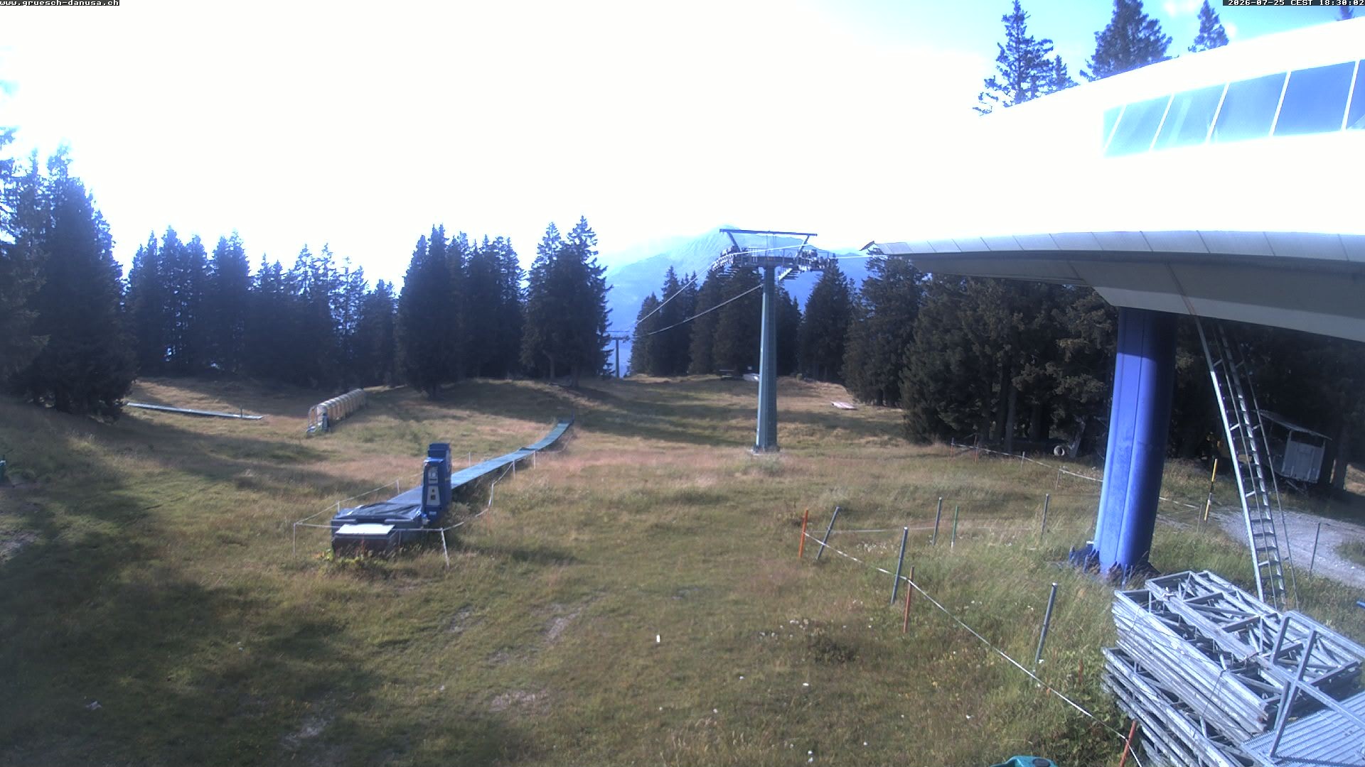 Archiv Foto Webcam Bergstation Grüsch Danusa